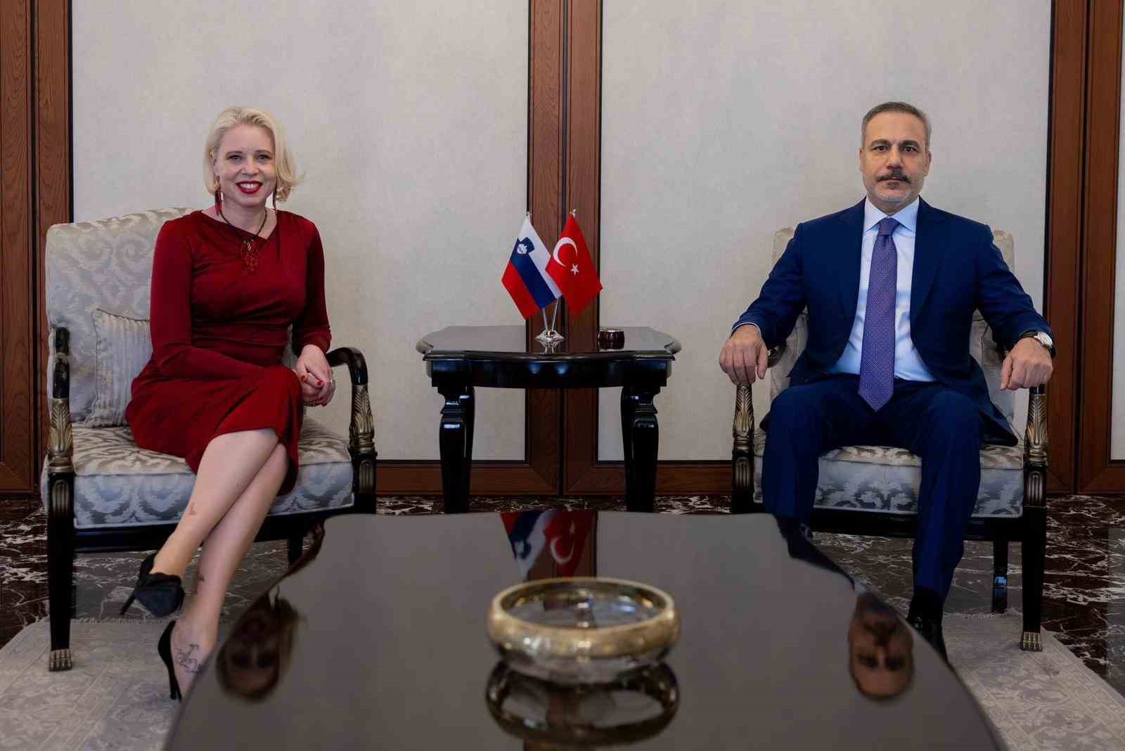 bakan fidan slovenya ulusal meclisi baskani zupancic ile gorustu 1 CSC96Wic