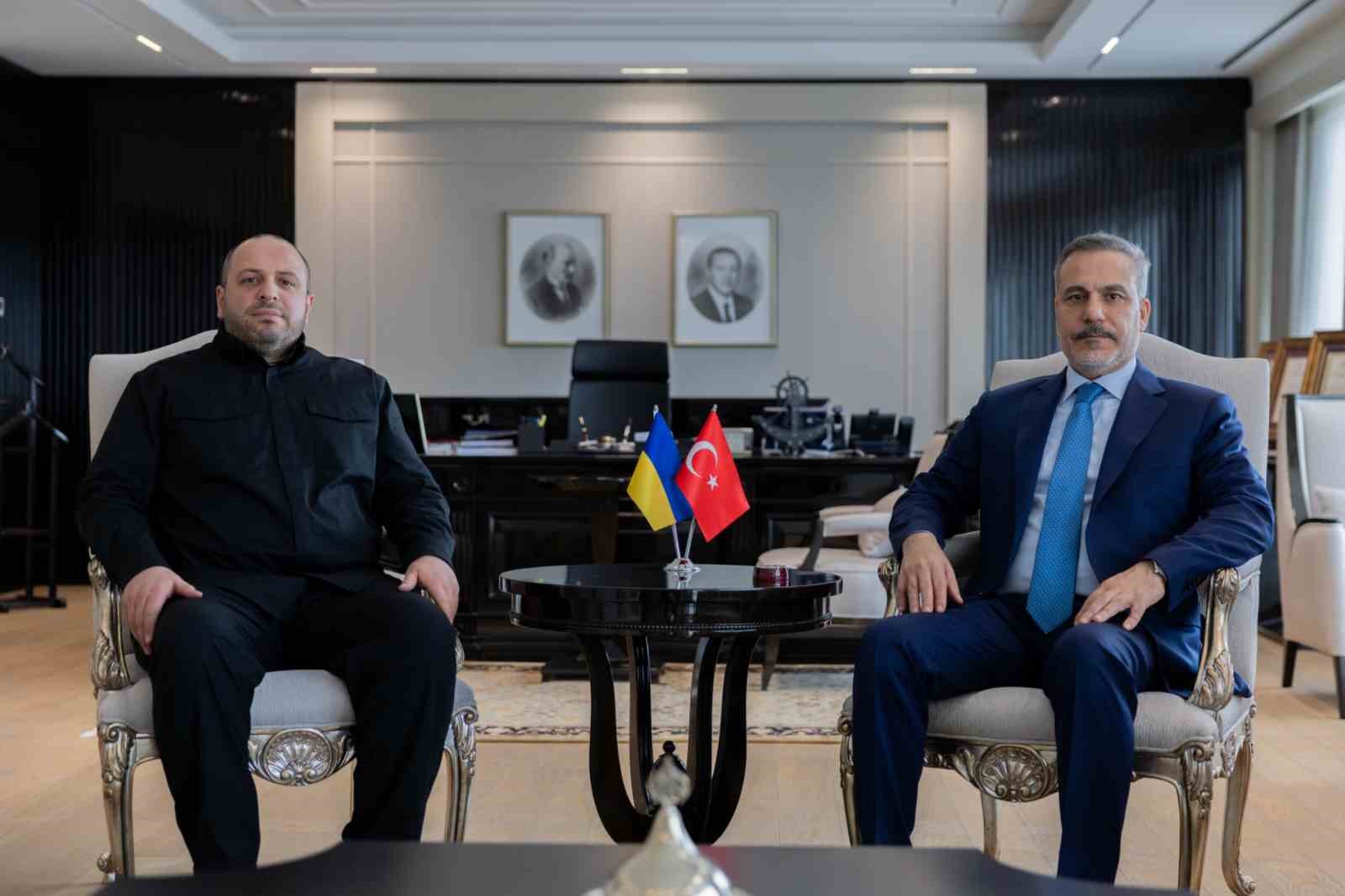 bakan fidan ukrayna milli guvenlik ve savunma konseyi sekreteri umerov ile gorustu 0 j85cRdil