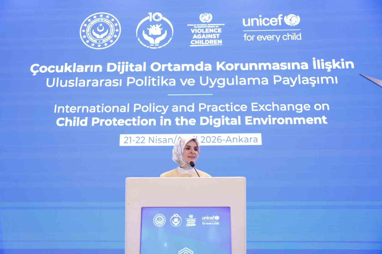 bakan goktas cocuklarin dijital dunyada guclendirilmesine yonelik kuresel is birligimizi ortak zeminde pekistirdik 2 ZRiUBcdk