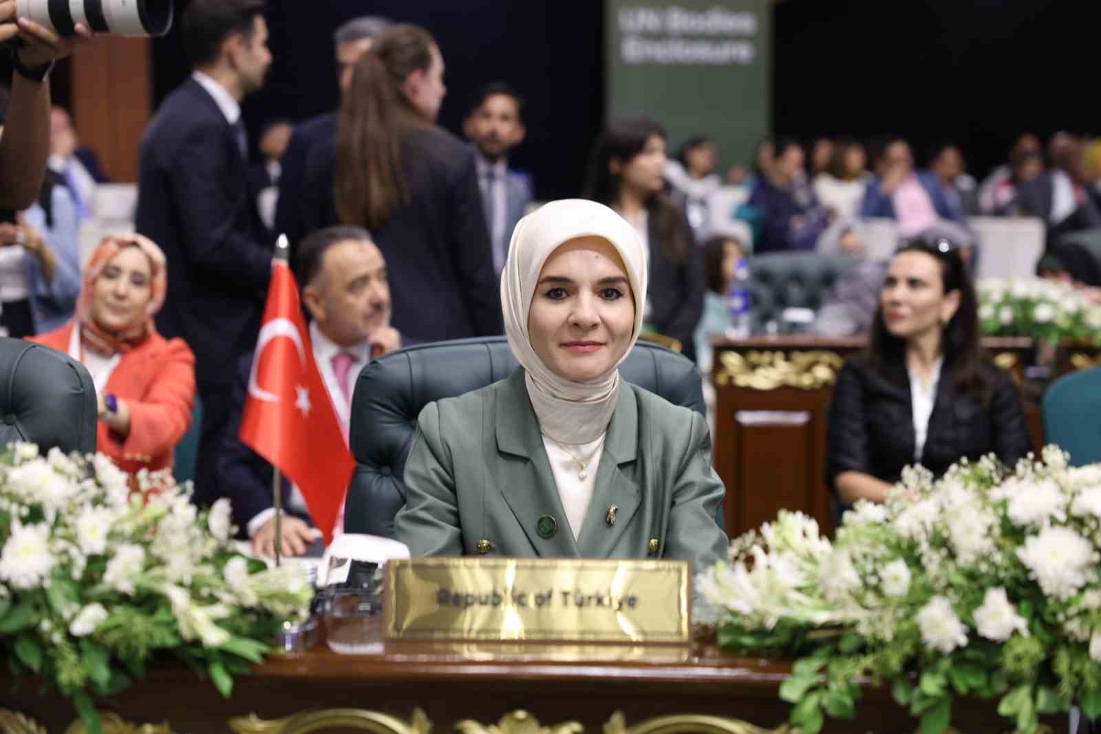 bakan goktas iit 9 kadindan sorumlu bakanlar konferansinda konustu 1 qrK7acUC