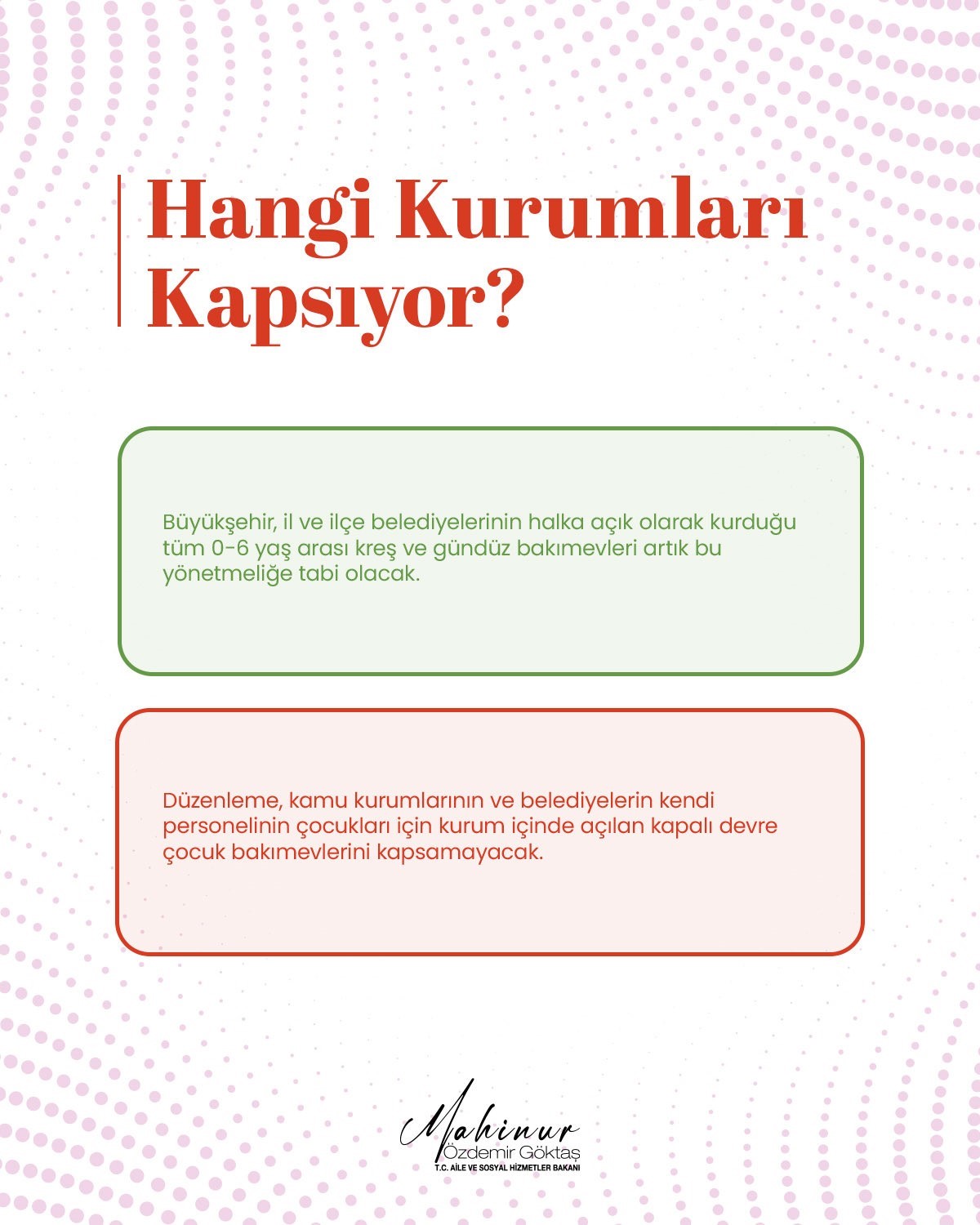 bakan goktas tum kres ve gunduz bakimevlerinde ortak kurallarin uygulanacagini acikladi 2 bTWAPPvg