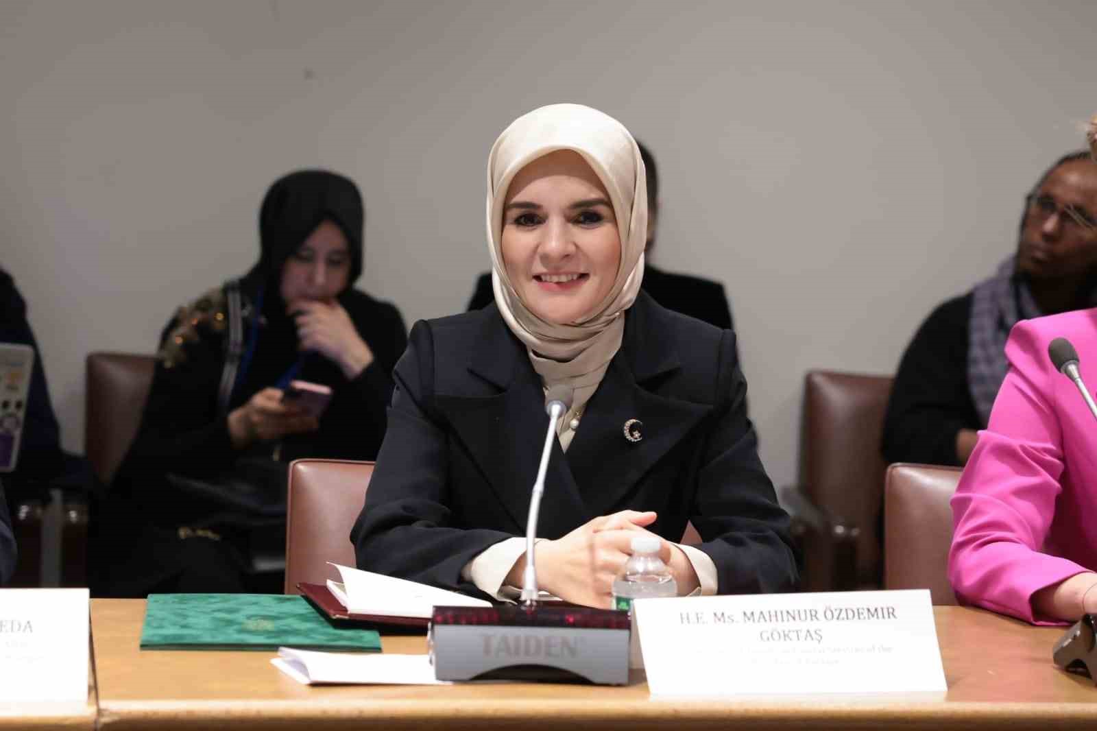 bakan goktas turkiye olarak aileyi koruyan kadinlar ve kiz cocuklari icin guvenligi ve adalete IEfACgKS