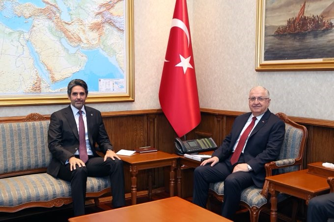 bakan guler katar ankara buyukelcisi al henzabi kabul etti 1 nSi5Lzz4