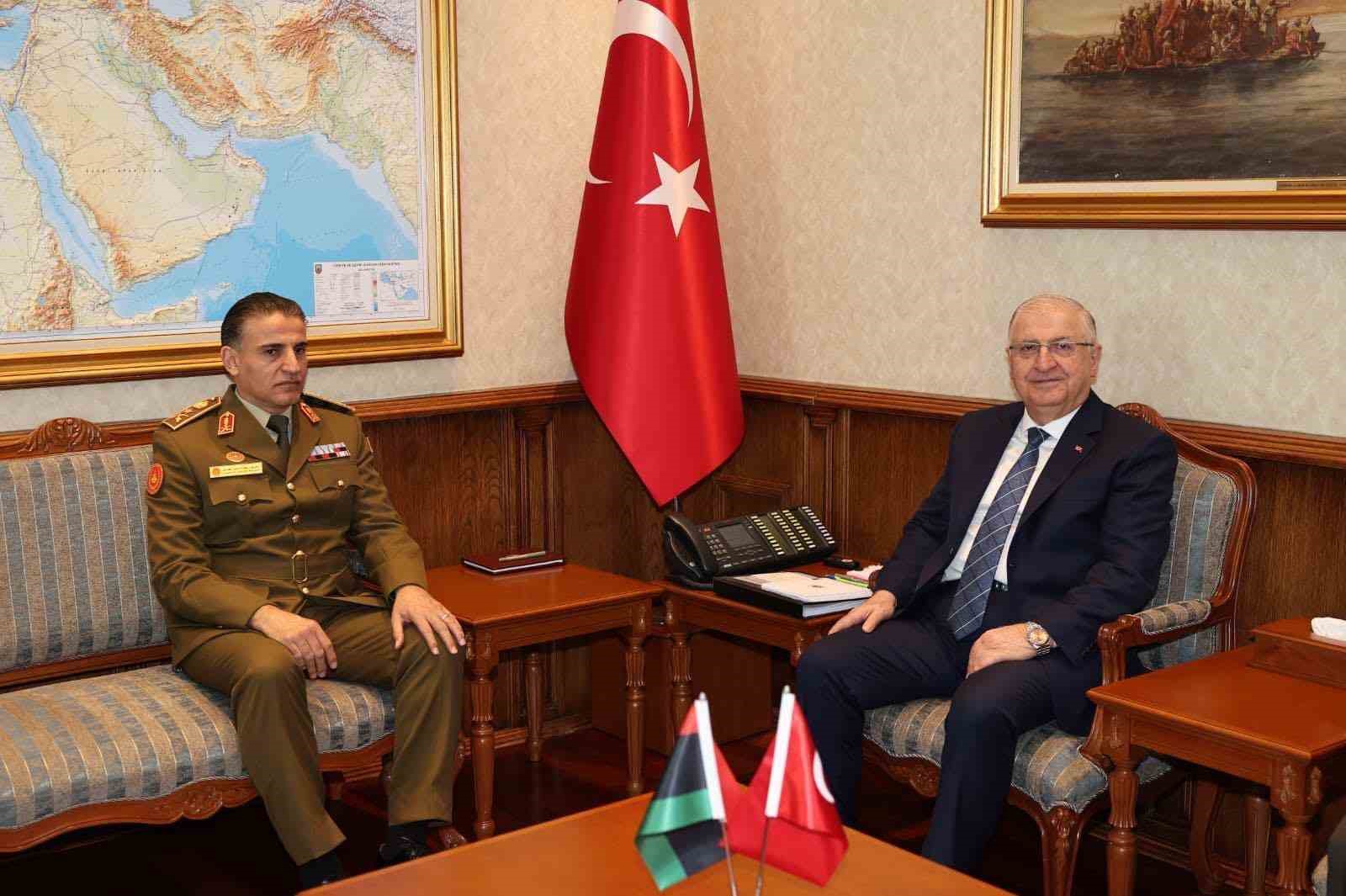 bakan guler libya genelkurmay baskan vekili al namroushu kabul etti 2 rAw3wRr8
