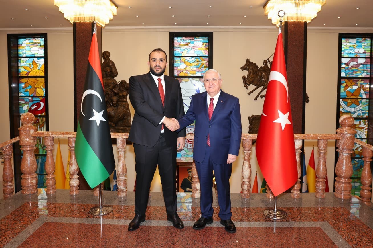 bakan guler libya savunma bakan vekili zubiyi kabul etti 2 vYElsspu