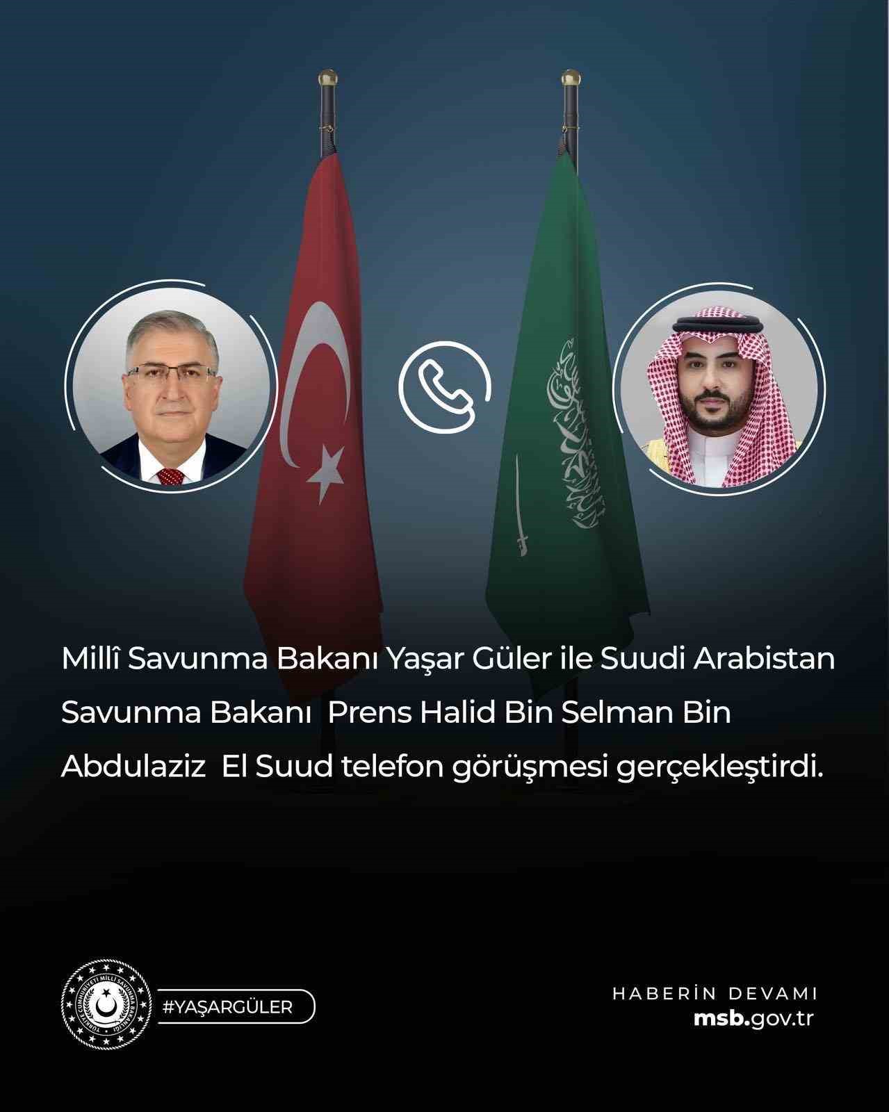 bakan guler suudi arabistanli mevkidasi ile telefonda gorustu 0