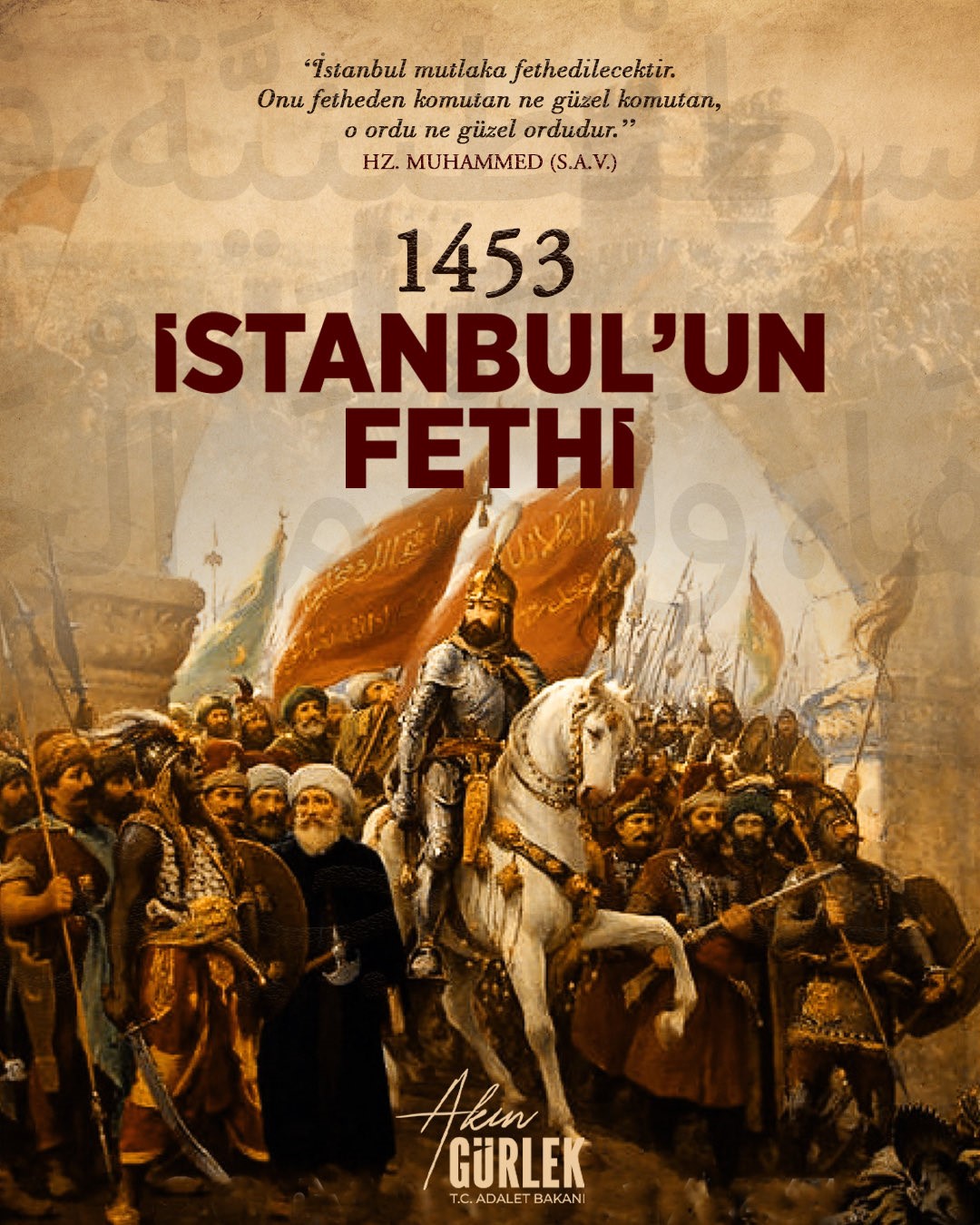 bakan gurlek istanbulun fethinin 573uncu yil donumu kutlu olsun 0 CTHOrqYO