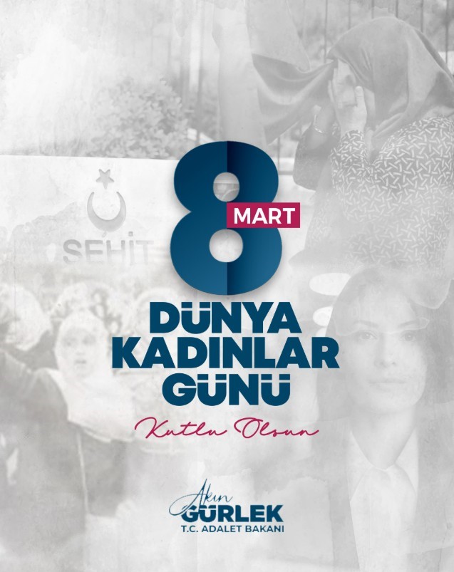 Bakan Gürlek: "Kadını dışlayan, şiddet uygulayan zihniyete karşı mücadelemizi kararlılıkla sürdürüyoruz" 4 bakan gurlek kadini dislayan siddet uygulayan zihniyete karsi mucadelemizi kararlilikla surduruyoruz 0 td14KfNd