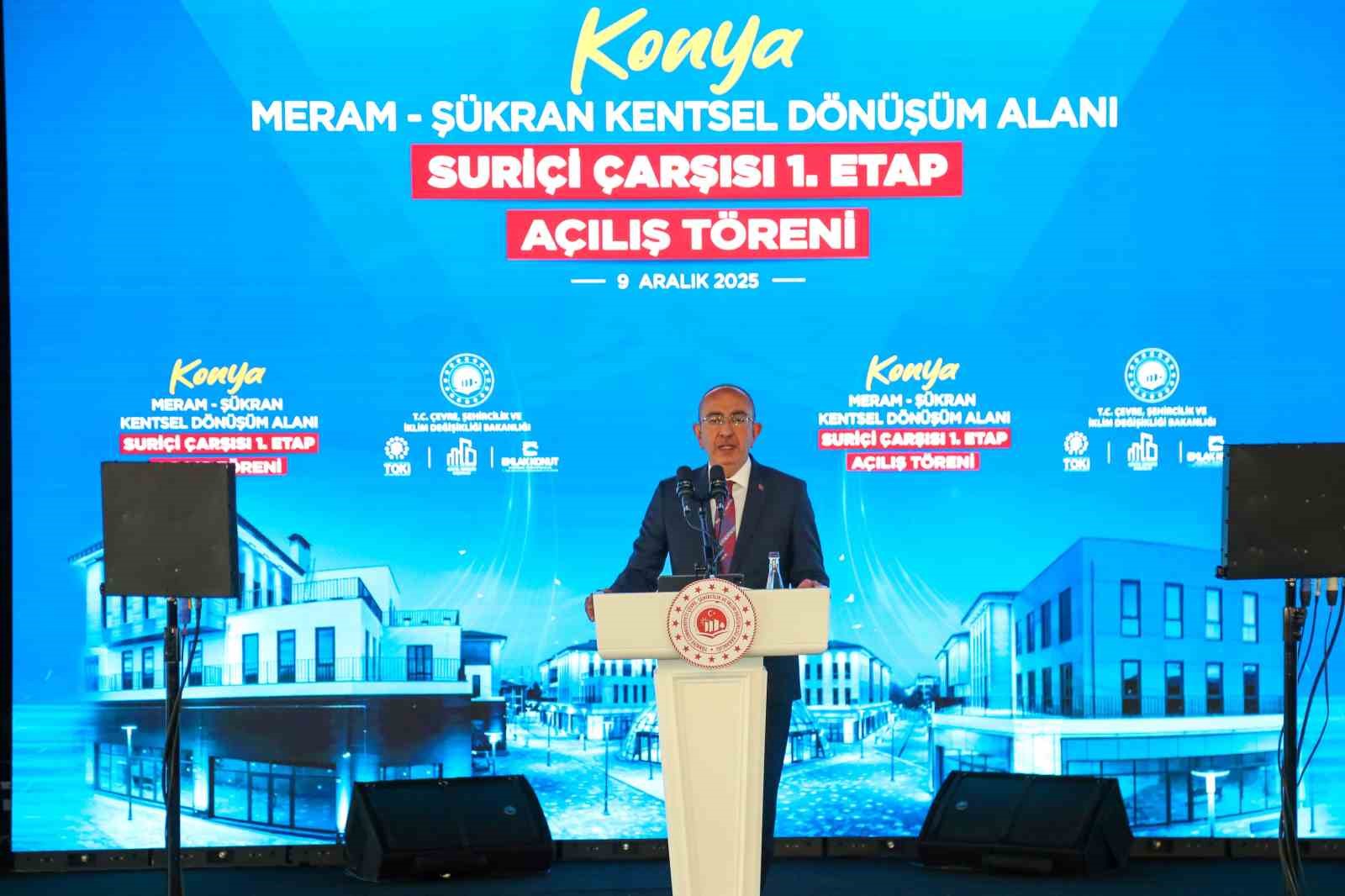 bakan kurum surici carsisi birinci etabin acilisini yapti bu proje bir vizyon eseridir bir 2TcKkIQz