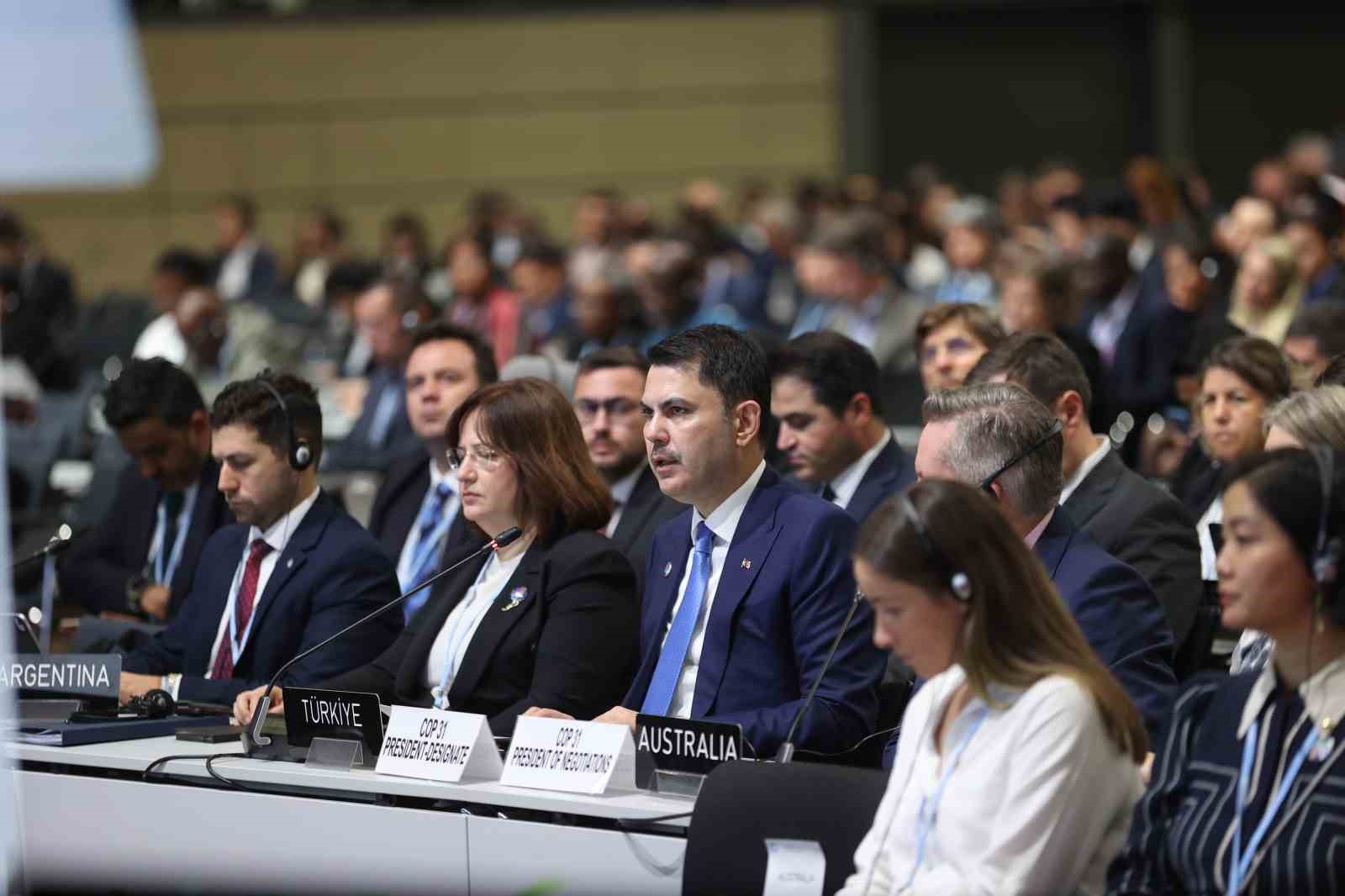 bakan kurum yarin cop31 eylem gundeminin ana cercevesini paylasacagiz 1 6Qd8K6sC