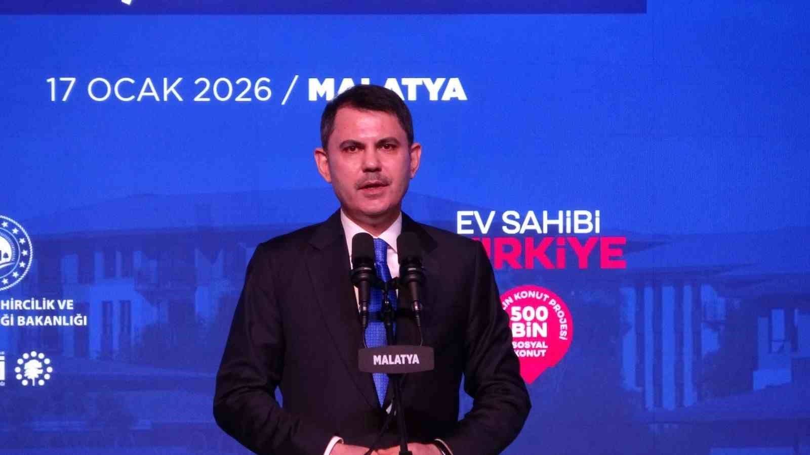 bakan kurum yuzyilin konut projesi ile turkiye genelinde 500 bin sosyal konut insa ediyoruz 7sAH1sek