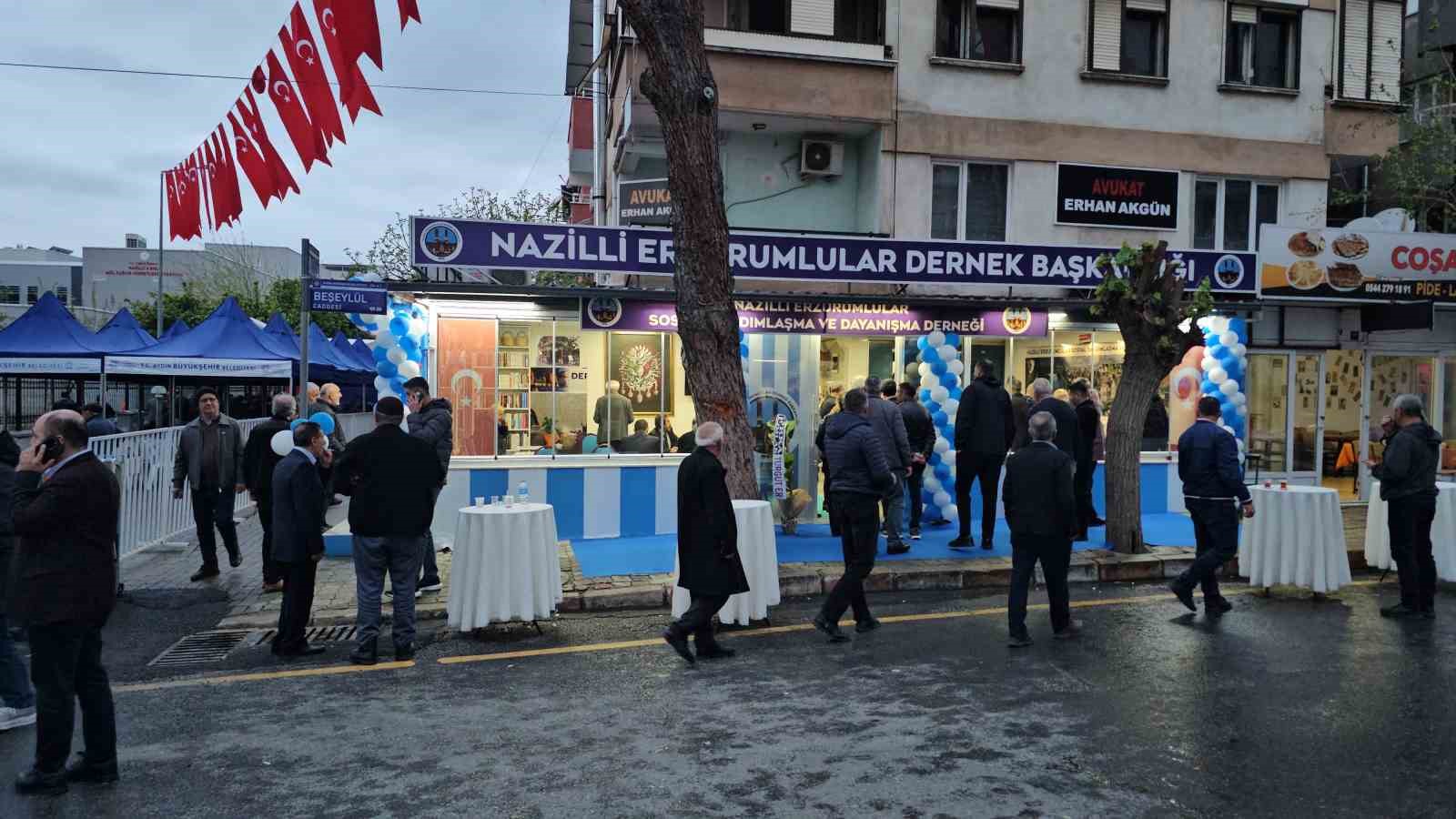 bakan tekin nazillide erzurumlular derneginin acilisina katildi 7 aSrIgOZI