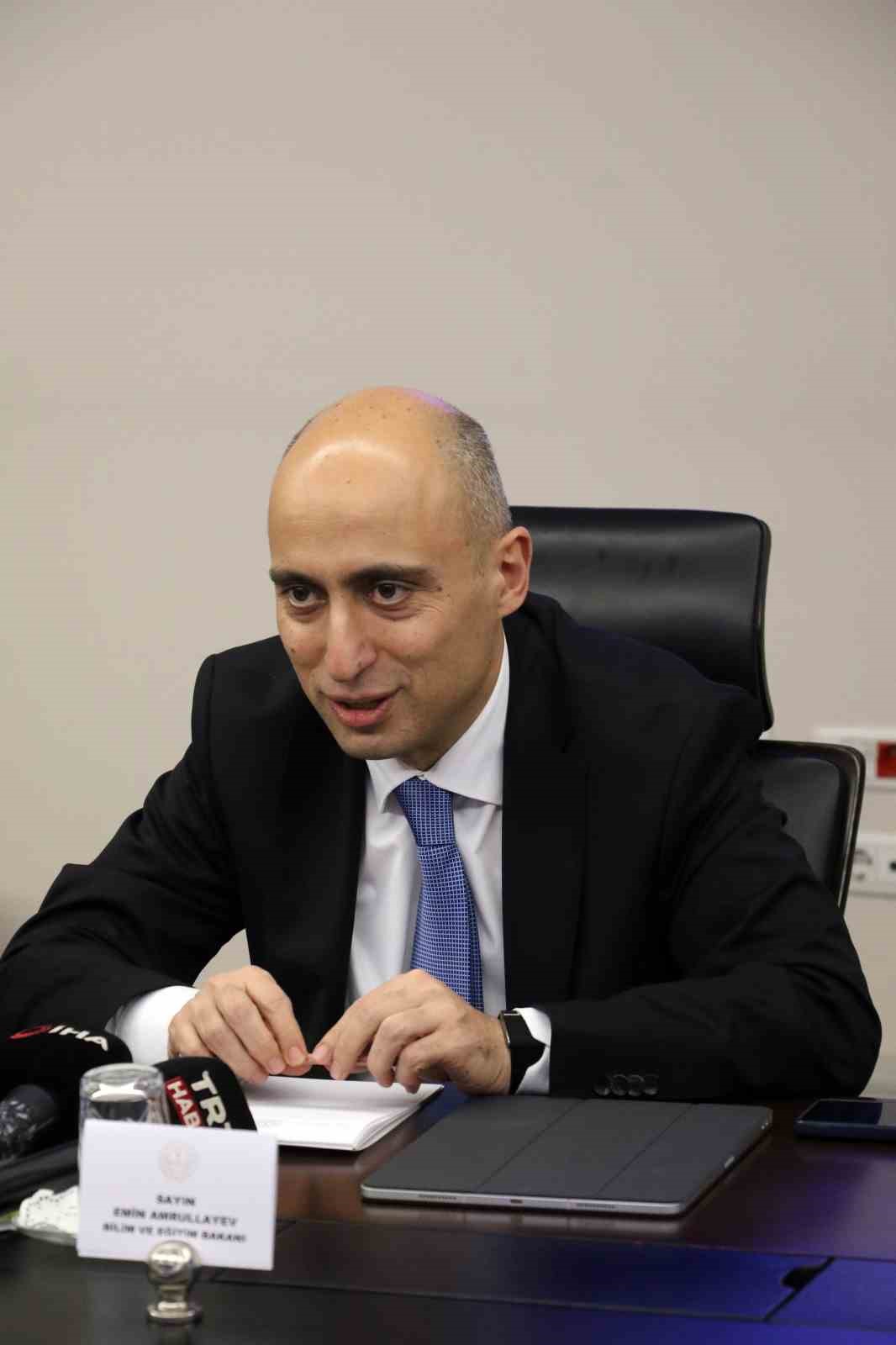 Bakan Tekin: "Türkiye ile Azerbaycan arasında çok yakın bir dostluk ilişkisi var" 9 bakan tekin turkiye ile azerbaycan arasinda cok yakin bir dostluk iliskisi var 5