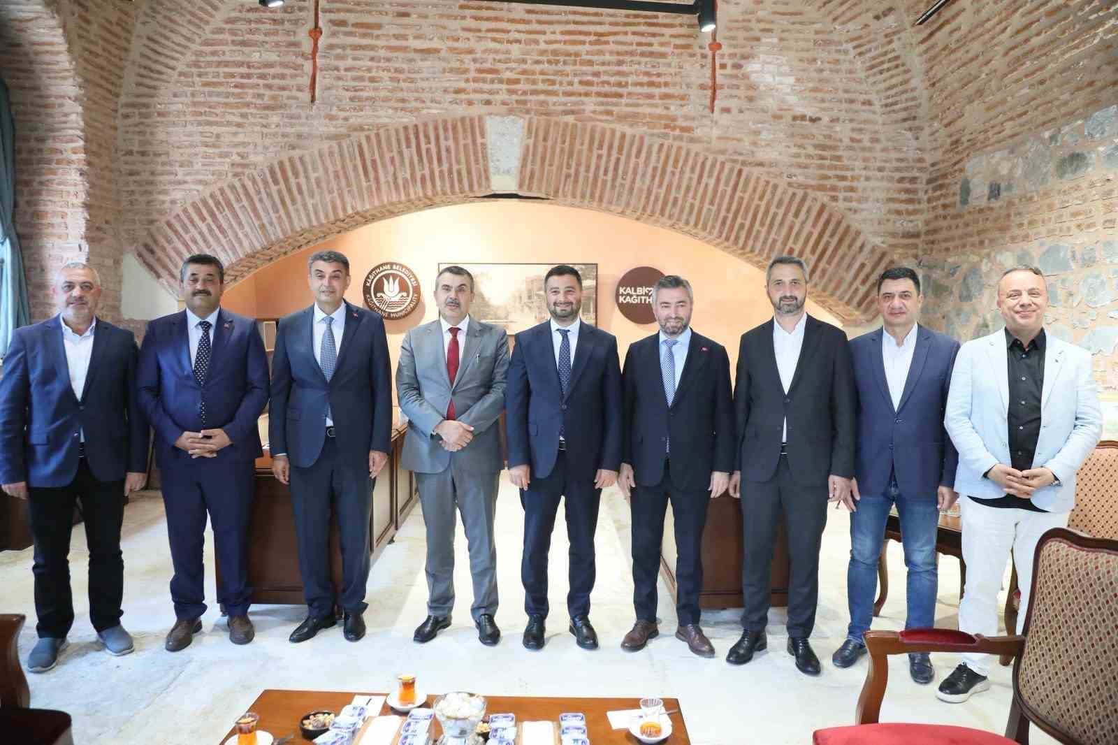 bakan tekinden kagithane belediyesine ziyaret 1 DOl1BbZv