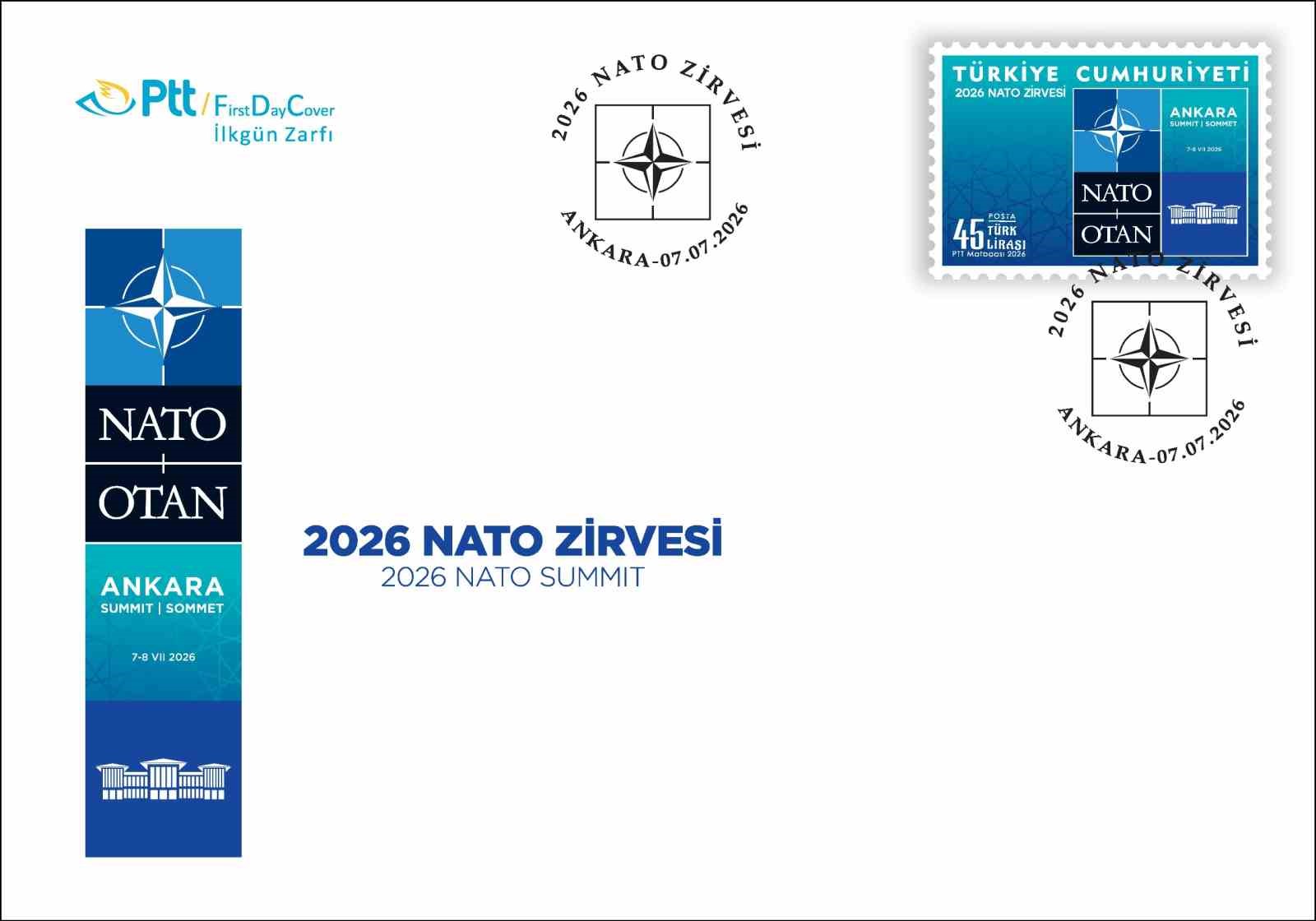 bakan uraloglu nato zirvesi anisina hazirlanan anma pulu ve ilkgun zarfini tedavule sunduk 1 z3vXPK6l