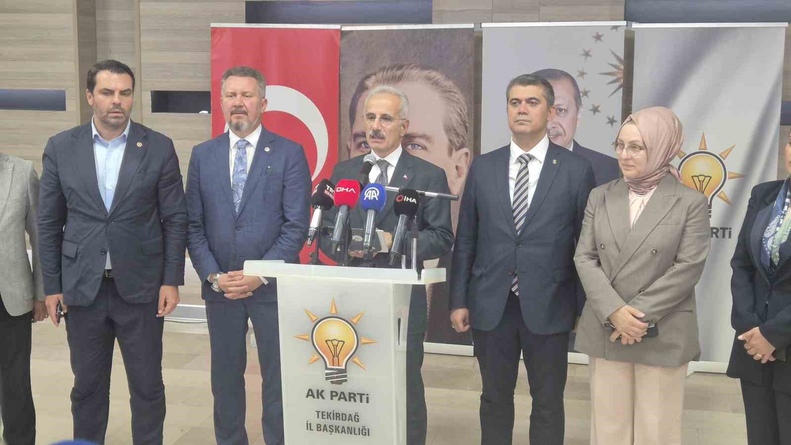 bakan uraloglu tekirdag kuresel lojistigin en onemli merkezlerinden biri olacak 1 1RlpguD6