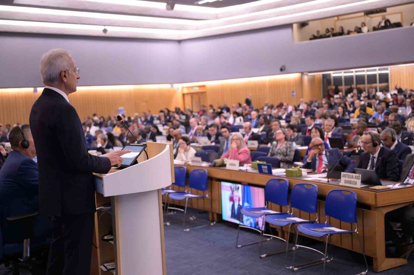 Bakan Uraloğlu: "Türkiye olarak uluslararası işbirliğini güçlendirmeye ve IMO’nun çalışmalarına katkımızı sürdürmeye kararlıyız" 7 bakan uraloglu turkiye olarak uluslararasi isbirligini guclendirmeye ve imonun calismalarina katkimizi surdurmeye kararliyiz 3 EYUbSah1