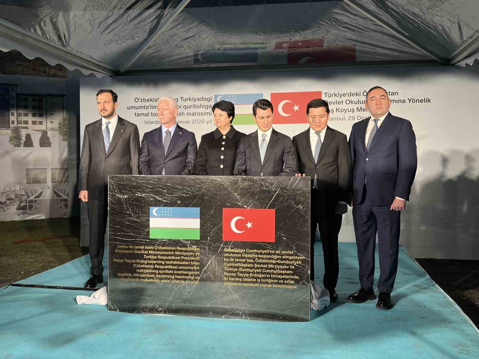 bakirkoyde ozbekistan devlet okulunun yapima yonelik toren duzenlendi 4 en7htsdG