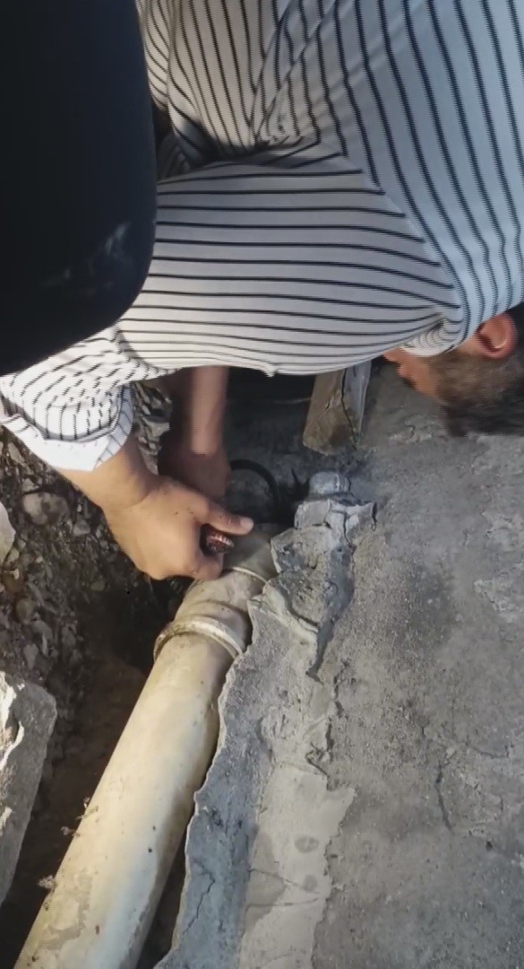 Bakmaya bile korkanlar varken o koluna dolanan 1 buçuk metrelik 2 yılanı saklandığı delikte yakaladı 8 bakmaya bile korkanlar varken o koluna dolanan 1 bucuk metrelik 2 yilani saklandigi delikte mbCeM19K
