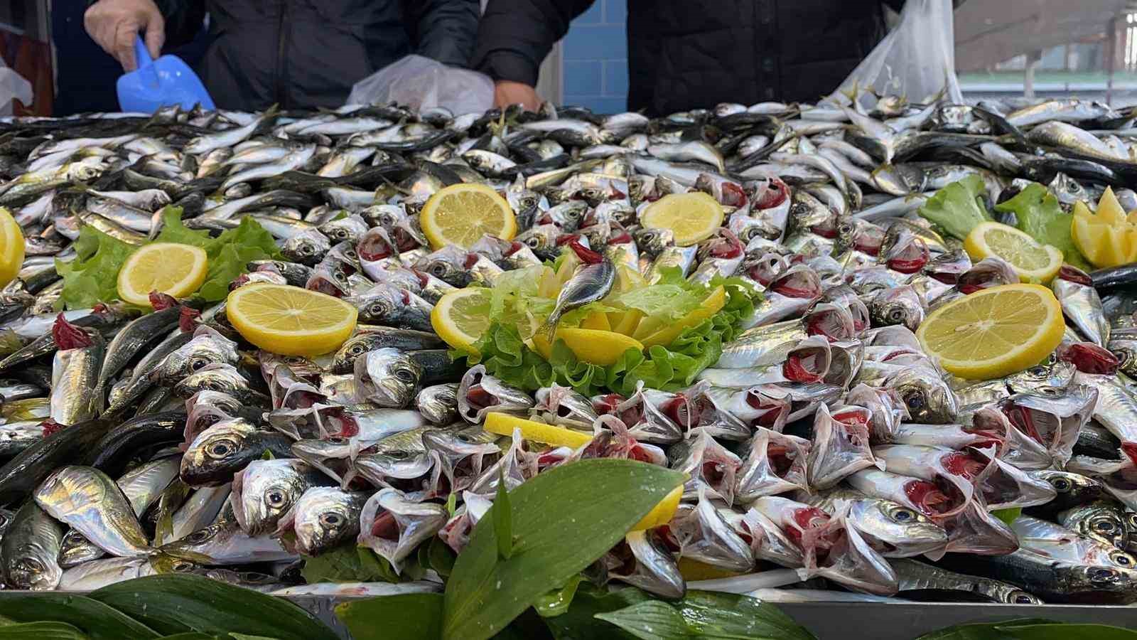 balik tezgahlarinda hamsi yok vatandas diger baliklara yoneldi 4 QNfS6EOt