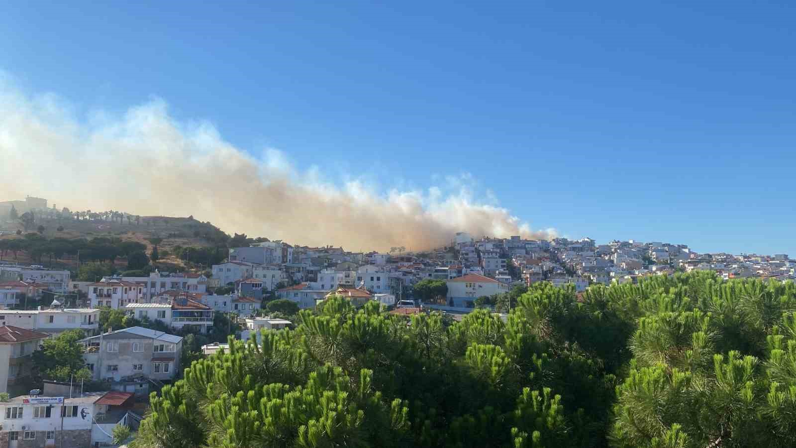 balikesir ayvalikta cikan ortu yangini kontrol altina alindi 1 1qVXhRbk