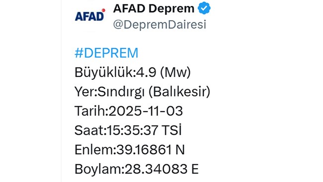 balikesir sindirgida 49 buyuklugunde deprem 1 zlF1c46r