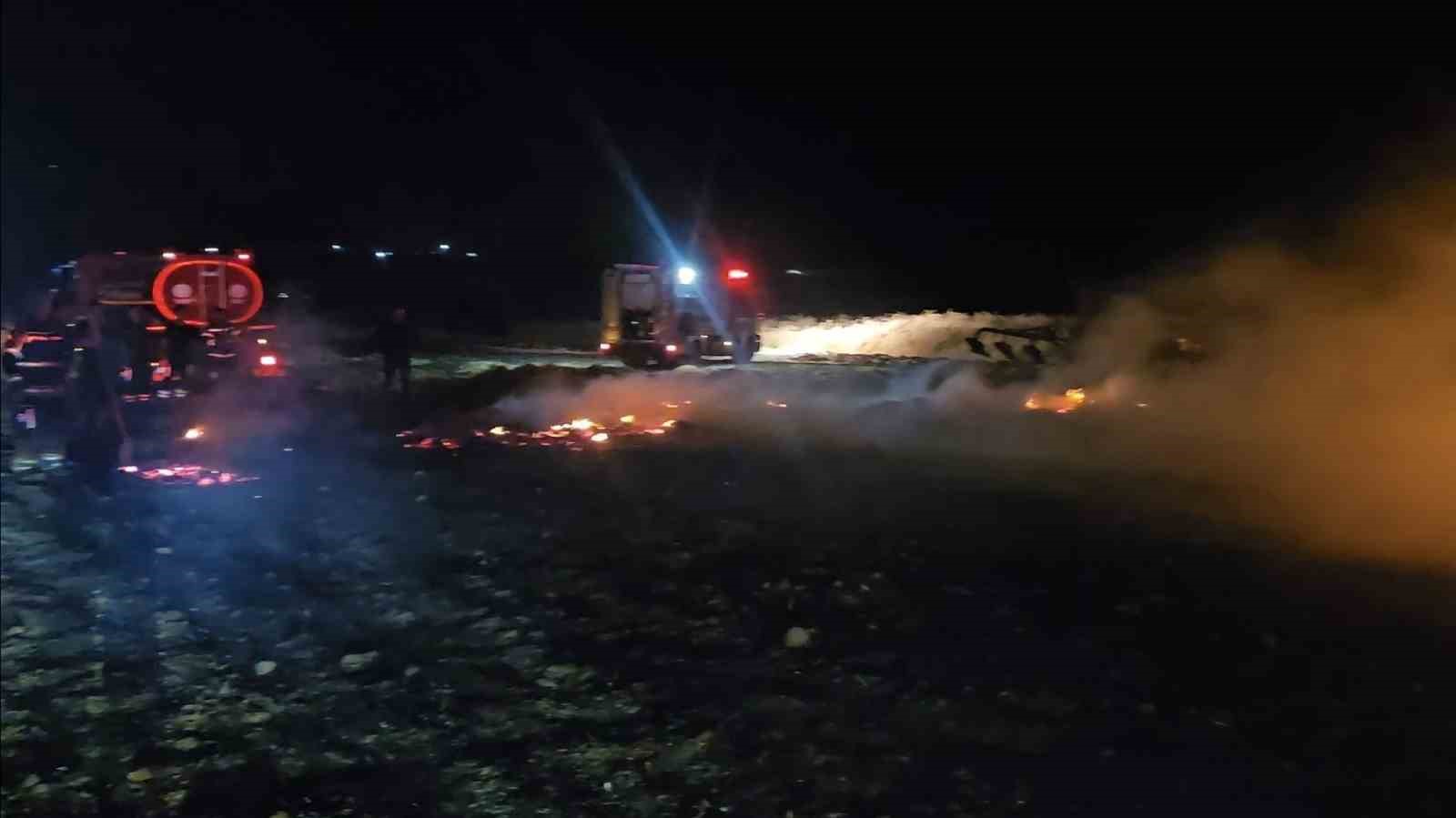 Balıkesir’de alevler geceyi aydınlattı 4 balikesirde alevler geceyi aydinlatti 0 1929aARu