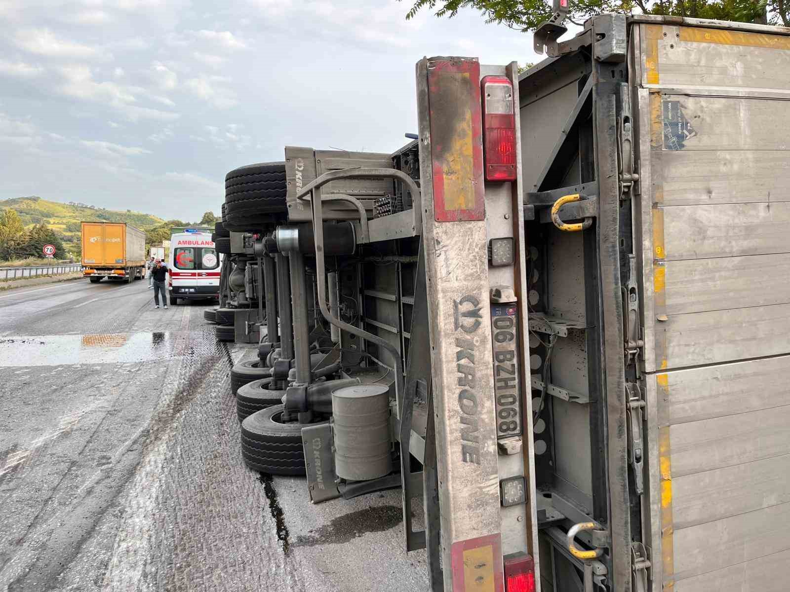 Balıkesir’de tır kazası: 1 yaralı 5 balikesirde tir kazasi 1 yarali 1 cZMwSsSp