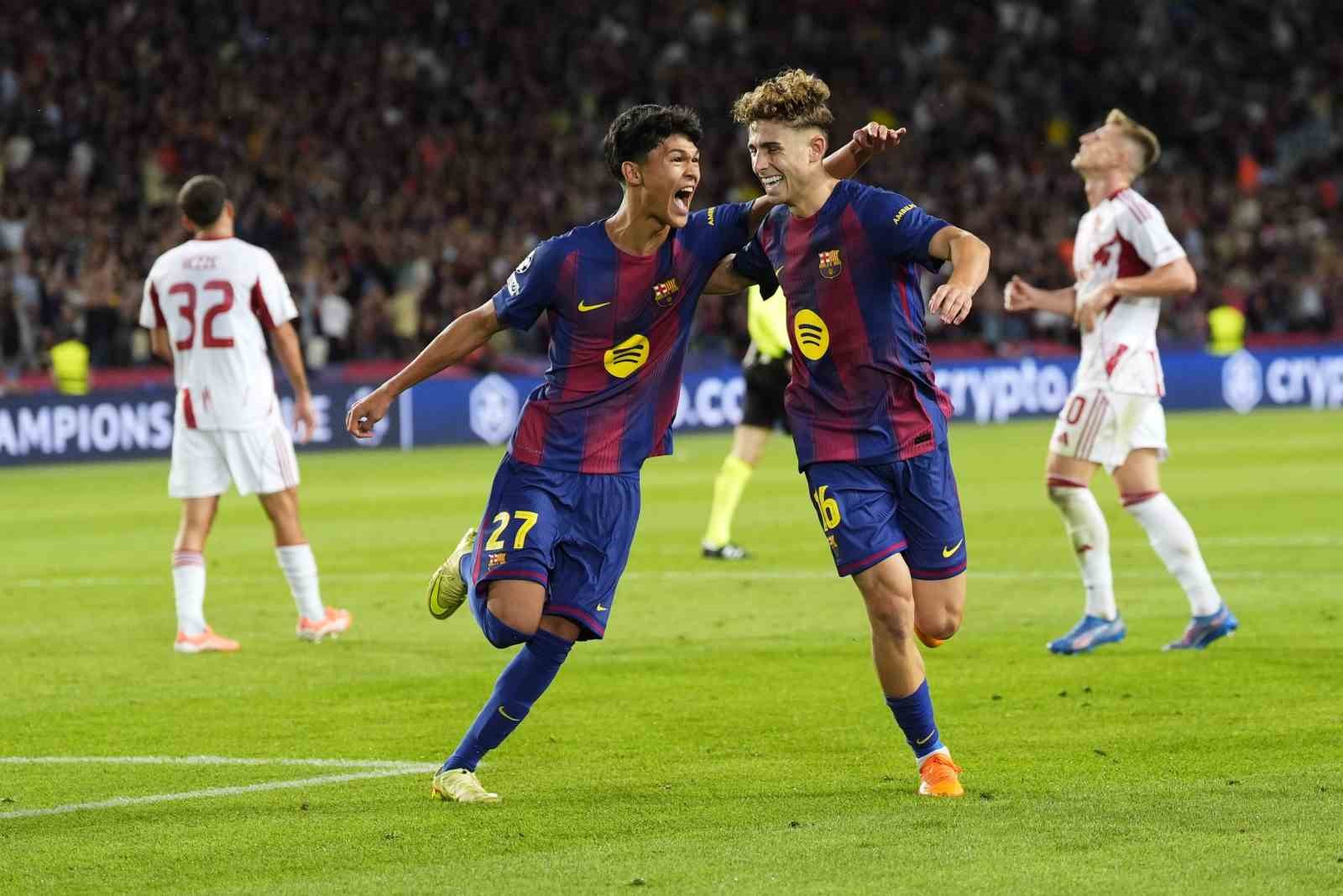 barcelona sampiyonlar liginde olympiakosa gol yagdirdi 6 1 0 guzJ7gC5