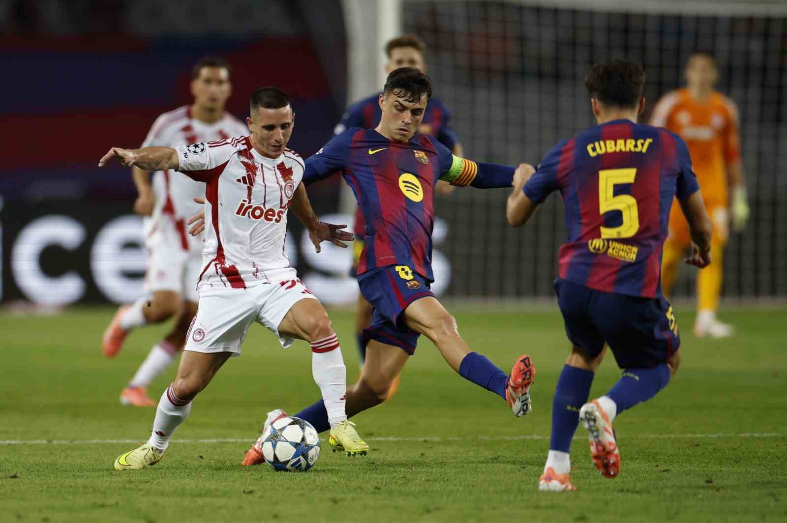 barcelona sampiyonlar liginde olympiakosa gol yagdirdi 6 1 2 scqA23dr