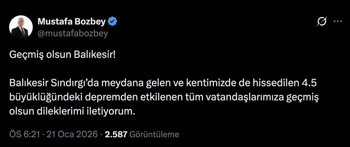 baskan bozbeyden bursada da hissedilen depremin ardindan mesaj 1 ekSqV2hH