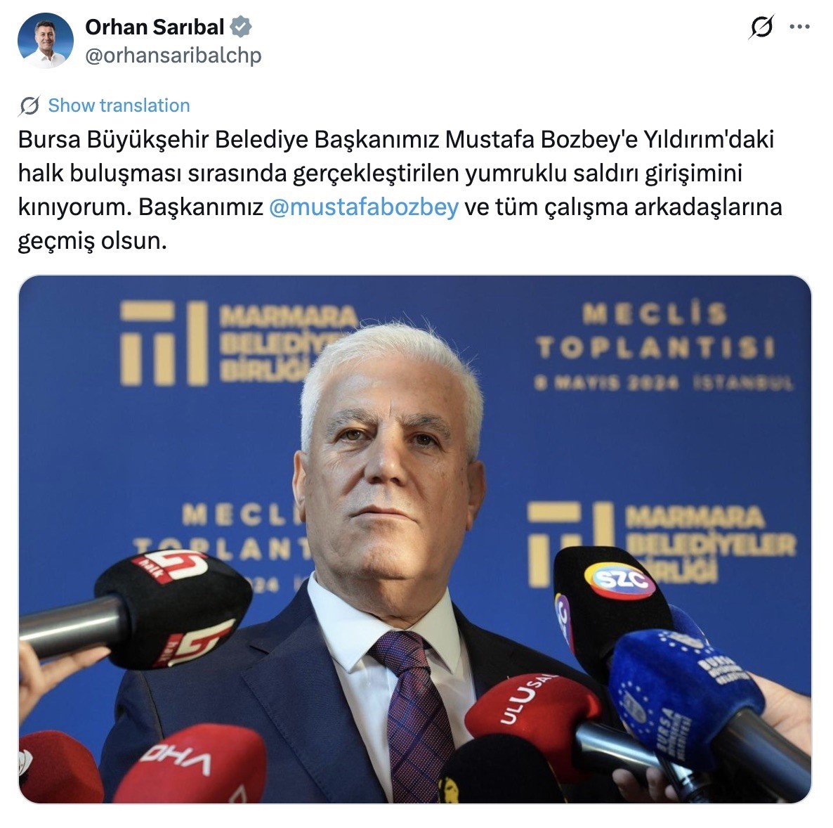 Başkan Bozbey’e saldırıya siyasi tepki: Destek mesajları peş peşe geldi 5 baskan bozbeye saldiriya siyasi tepki destek mesajlari pes pese geldi 1