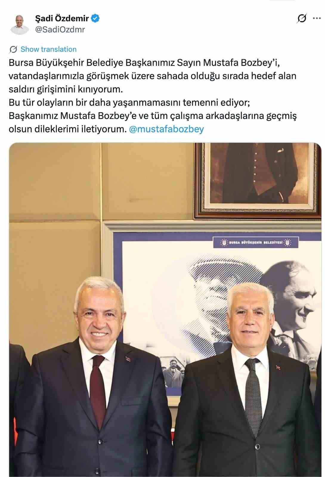 Başkan Bozbey’e saldırıya siyasi tepki: Destek mesajları peş peşe geldi 10 baskan bozbeye saldiriya siyasi tepki destek mesajlari pes pese geldi 6 RLqqKwIt