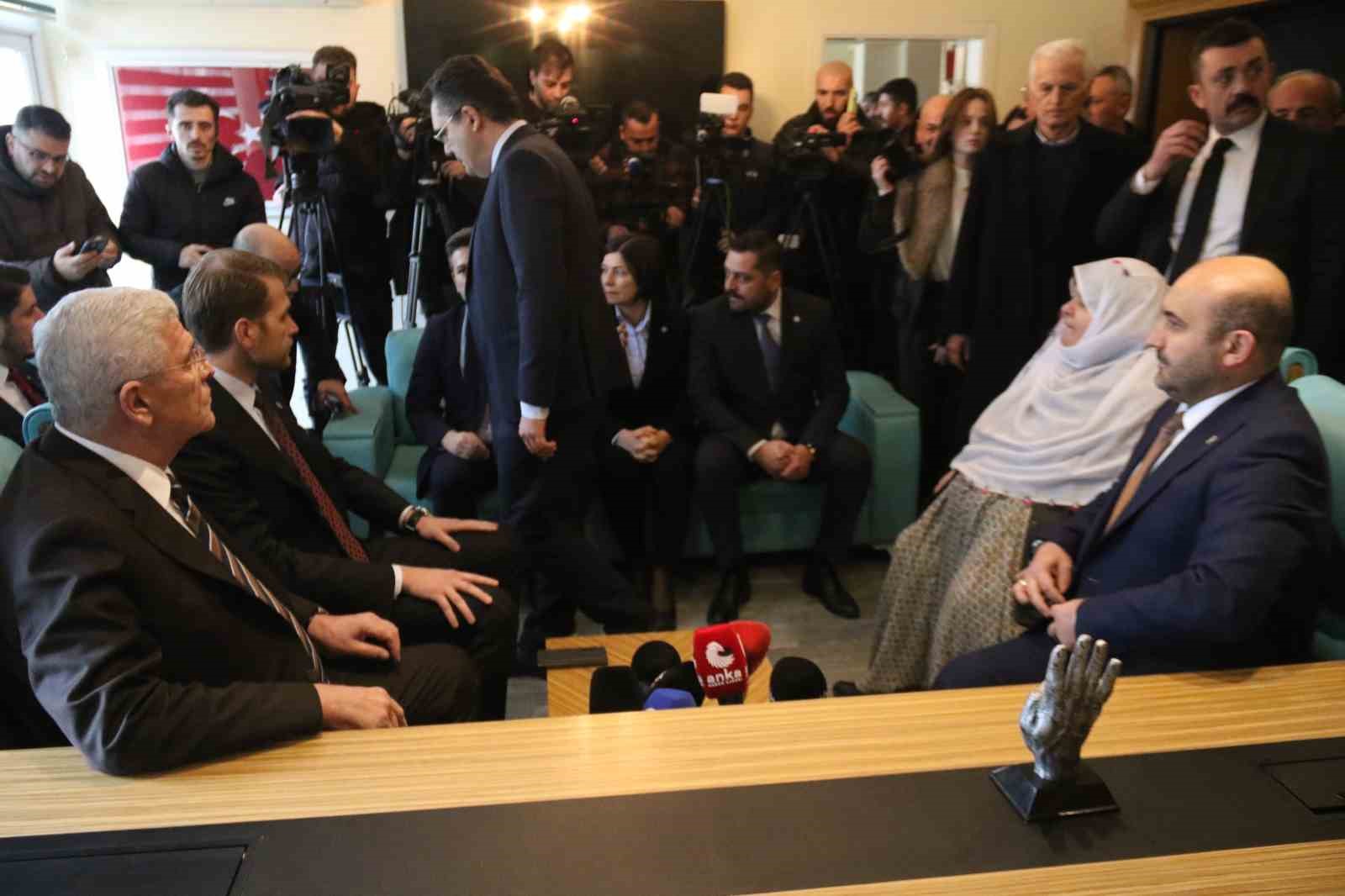 baskan gunesi ziyaret eden iyi parti genel baskani dervisoglu paylasimlar ve ifadeler toplumsal birligimize 4Z9SjRAS