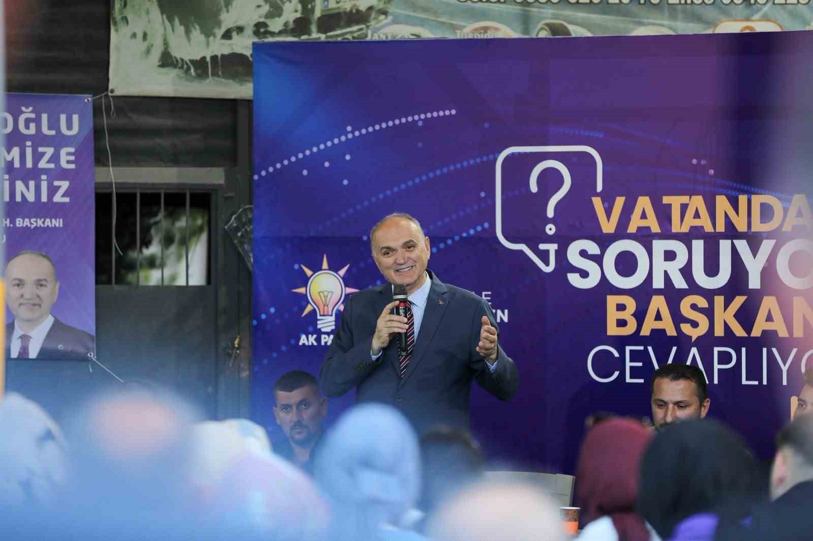 Başkan Özlü "Düzce için 100 projenin yüzde 40’ı tamamlandı" 4 baskan ozlu duzce icin 100 projenin yuzde 40i tamamlandi 0