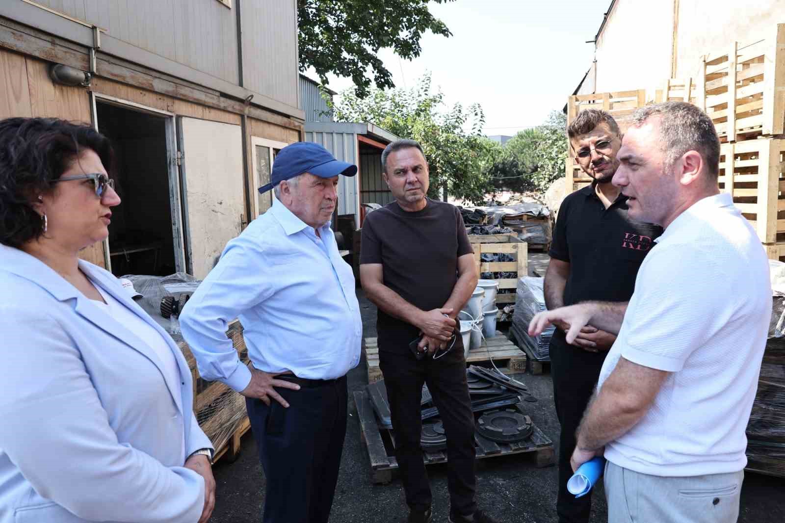 baskan sadi ozdemir mahallelerdeki sorunlari yerinde inceledi 0
