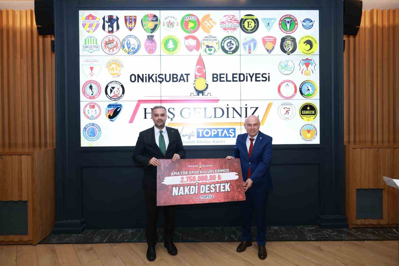 baskan toptastan amator spora 2 milyon 750 bin liralik destek 1 hQ78nAnZ
