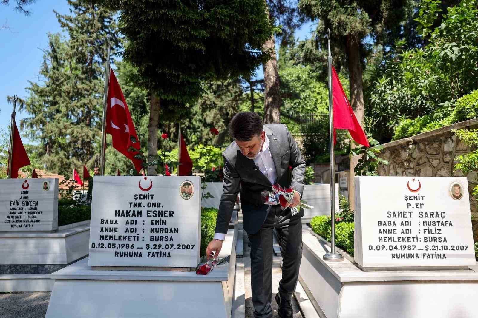 baskan vekili sahin bibadan sehitlik esnaf ve itfaiye ziyareti 5 7HwBLkA1