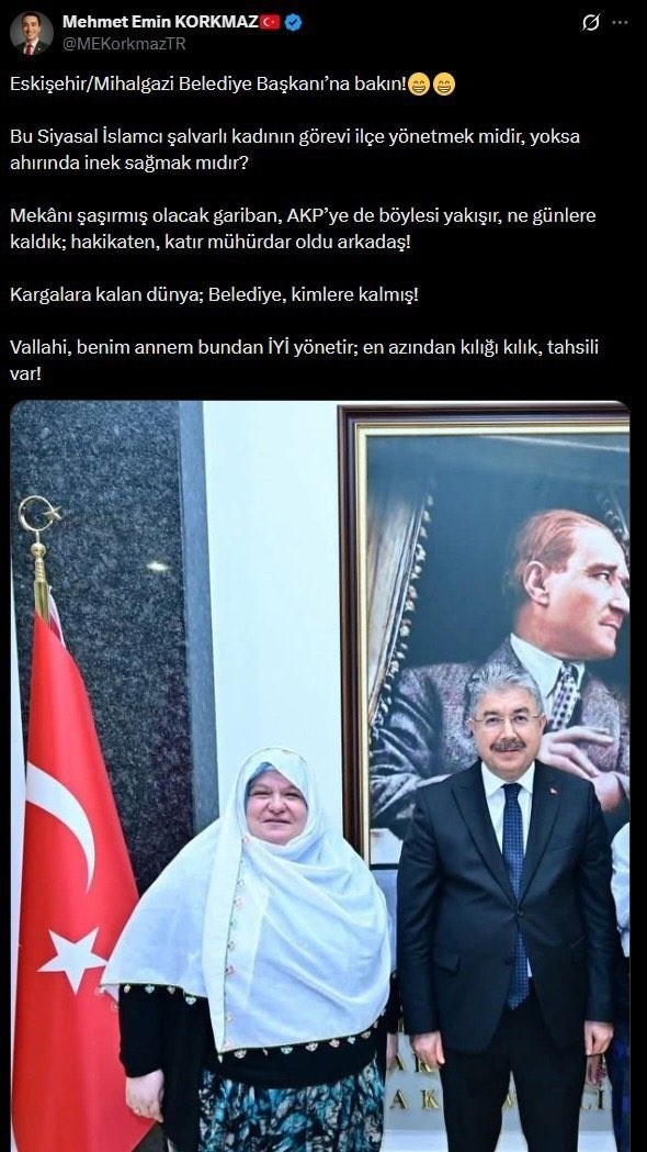 baskan zeynep gunese hakaret eden iyi partili korkmaz tutuklandi 0 B4QrgRCI