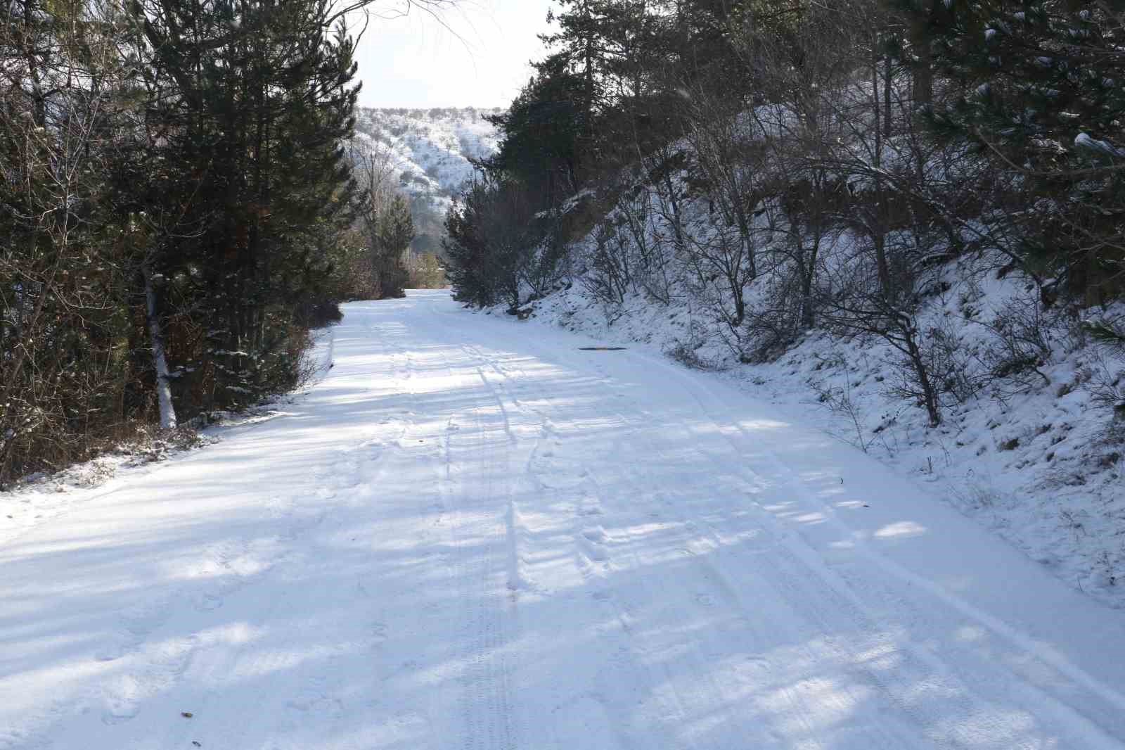 baskentte etkili olan kar yagisi eymir golunde kartpostallik goruntuler olusturdu 4 UTgEalmI