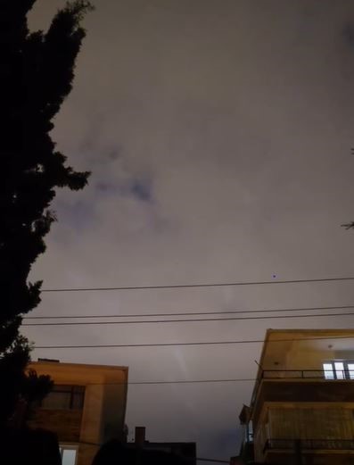 baskentte gokyuzundeki isiklar merak uyandirdi 0 yrZNlZRl