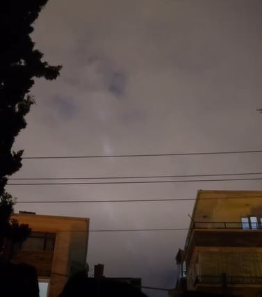 baskentte gokyuzundeki isiklar merak uyandirdi 1 eakeC3VK