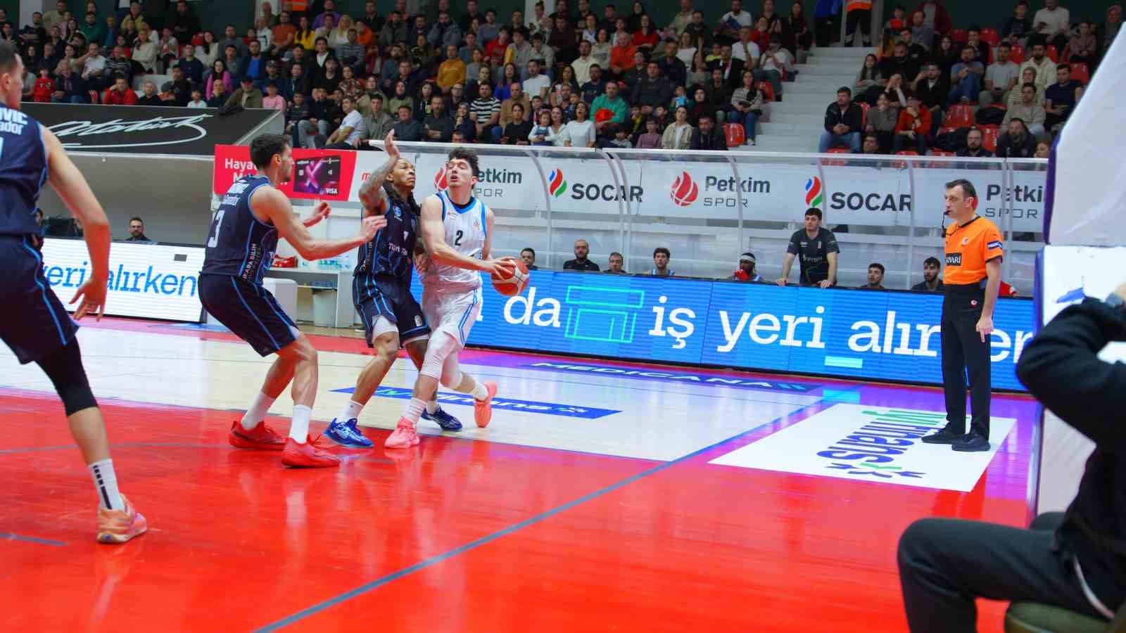 Basketbol Süper Ligi: Aliağa Petkimspor: 86 - Türk Telekom : 77 6 basketbol super ligi aliaga petkimspor 86 turk telekom 77 2 f3mp7lJO