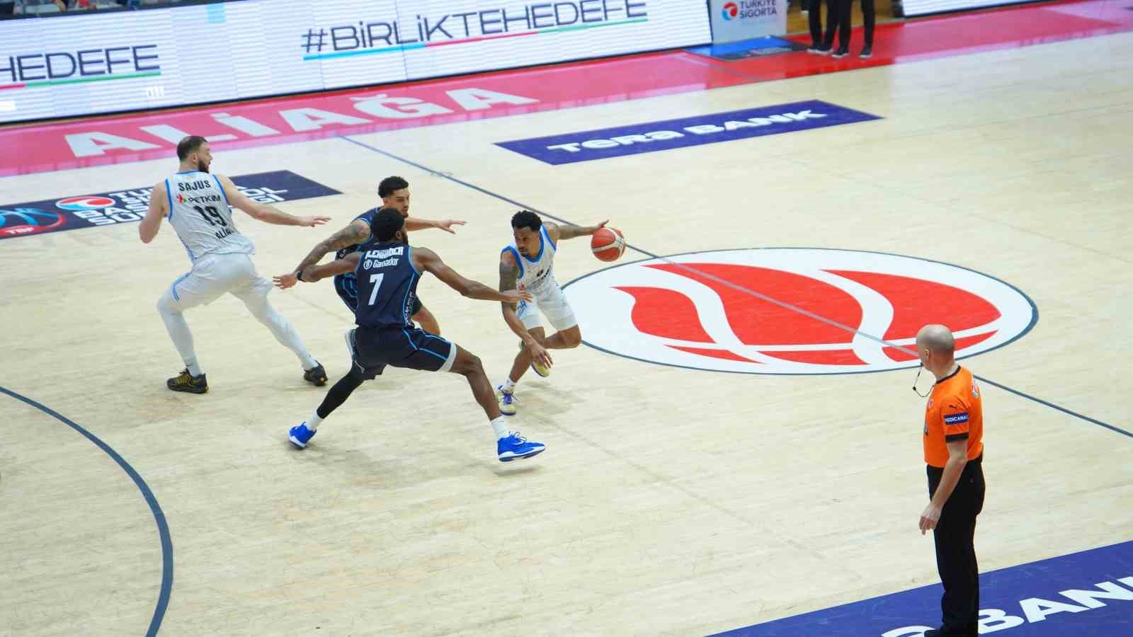 Basketbol Süper Ligi: Aliağa Petkimspor: 86 - Türk Telekom : 77 13 basketbol super ligi aliaga petkimspor 86 turk telekom 77 9 ussn2iS2