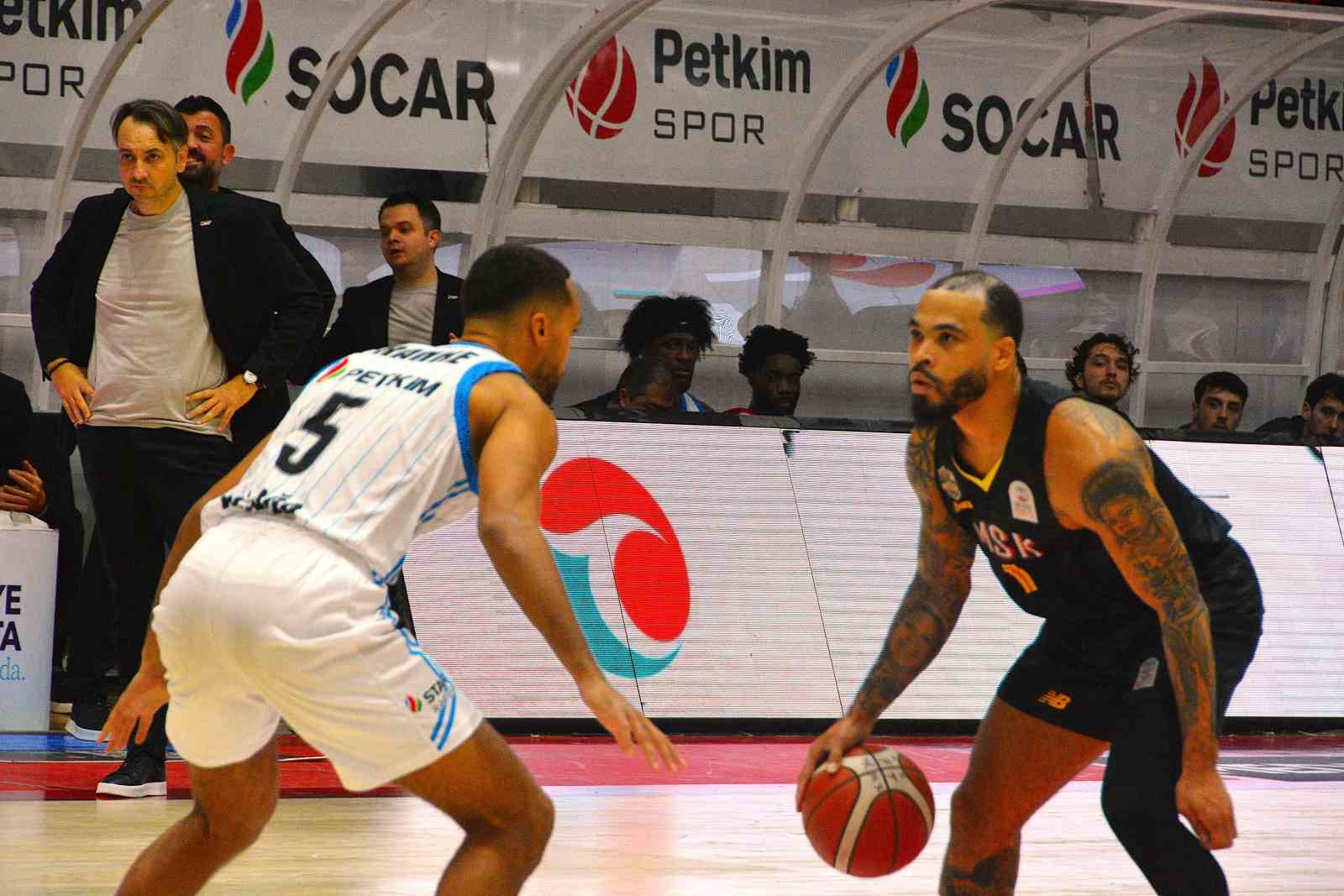 Basketbol Süper Ligi: Aliağa Petkimspor: 90 - Mersin Spor: 86 17 basketbol super ligi aliaga petkimspor 90 mersin spor 86 13 YdzbTdzm