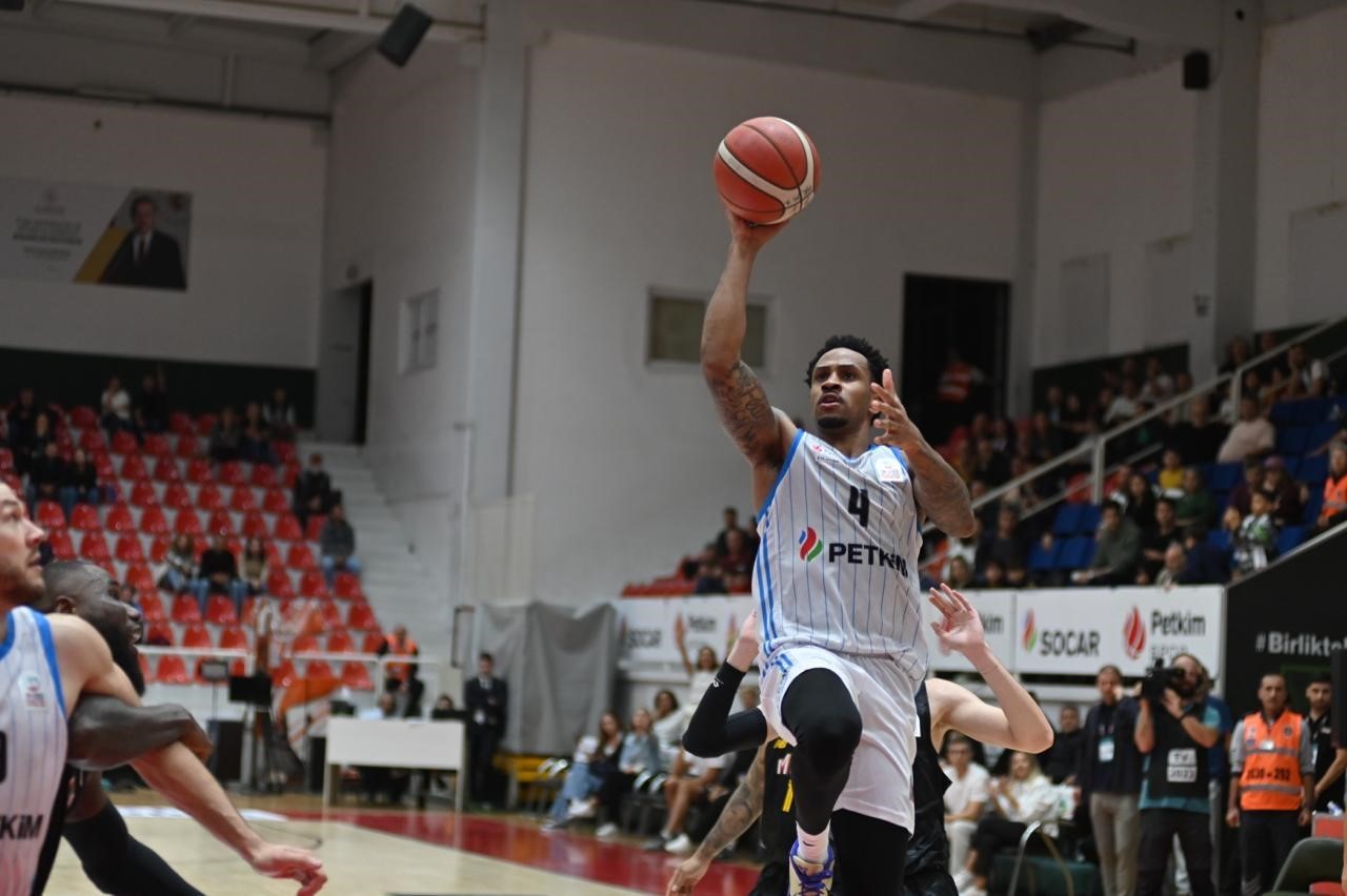 Basketbol Süper Ligi: Aliağa Petkimspor: 90 - Mersin Spor: 86 6 basketbol super ligi aliaga petkimspor 90 mersin spor 86 2