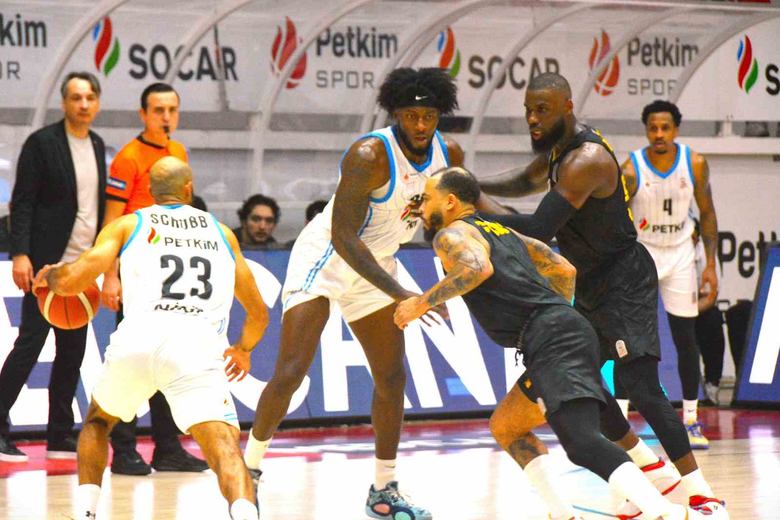 Basketbol Süper Ligi: Aliağa Petkimspor: 90 - Mersin Spor: 86 12 basketbol super ligi aliaga petkimspor 90 mersin spor 86 8 SrQXyKlM