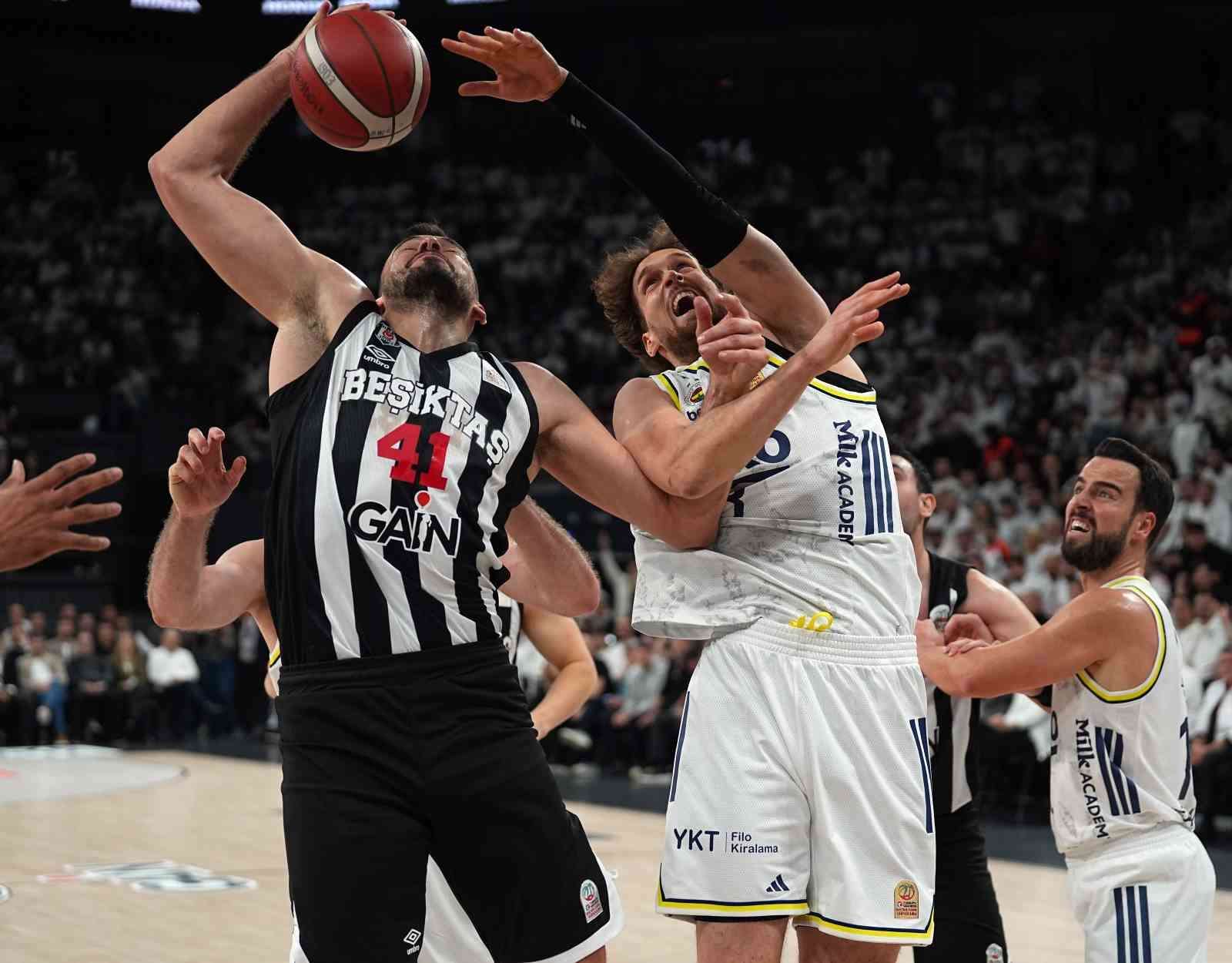 Basketbol Süper Ligi: Beşiktaş: 87 - Fenerbahçe: 101 18 basketbol super ligi besiktas 87 fenerbahce 101 14 aULckswc