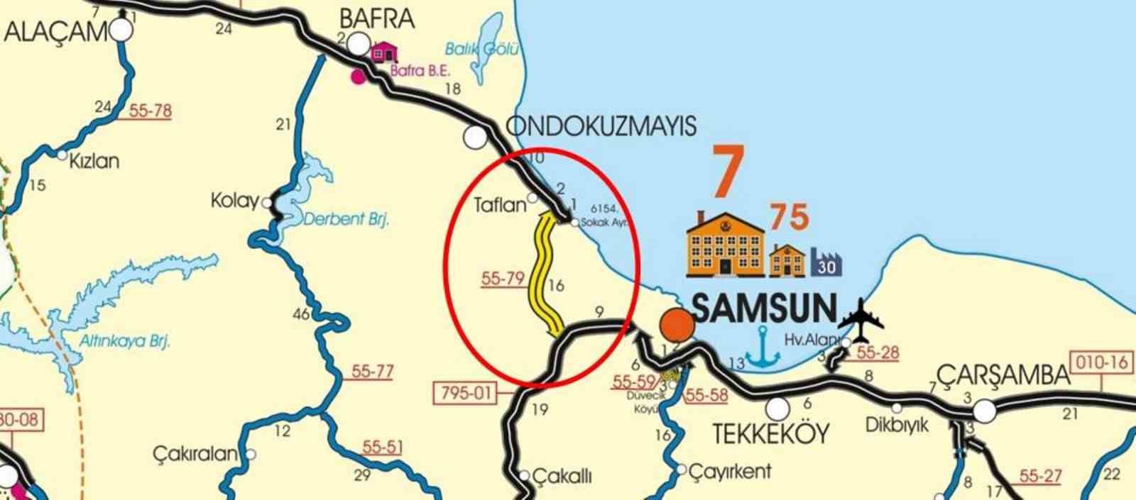 bati ve dogu cevre yolu ile samsunda trafik rahatlayacak 2 L4C9rR4I