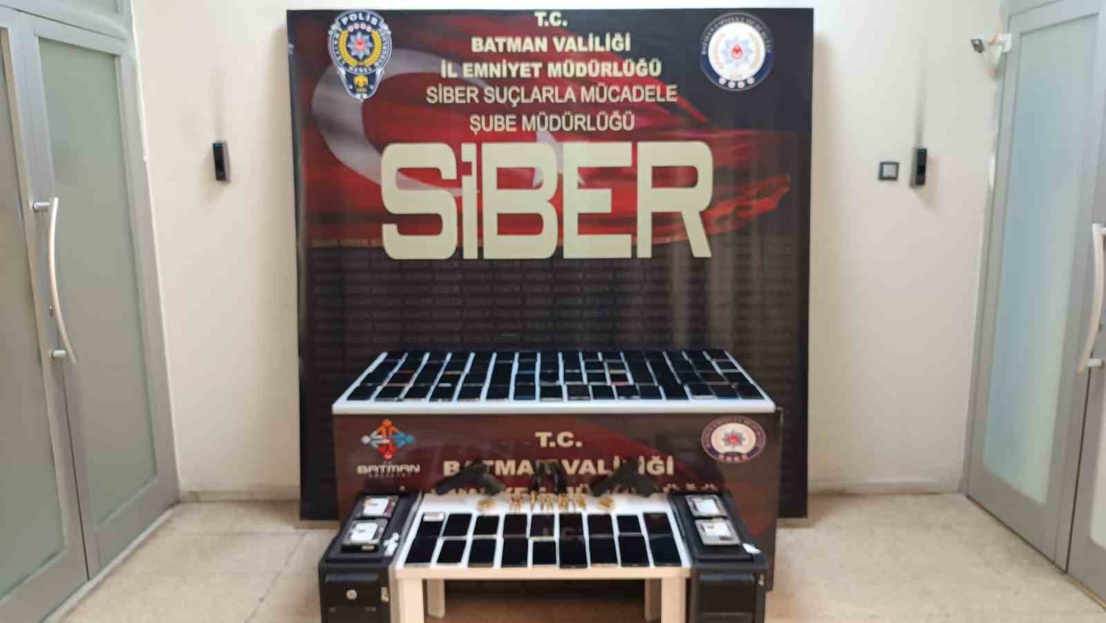 batmanda 19 milyar 300 milyon liralik islem hacmi tespit edilen sebekeye darbe 122 gozalti